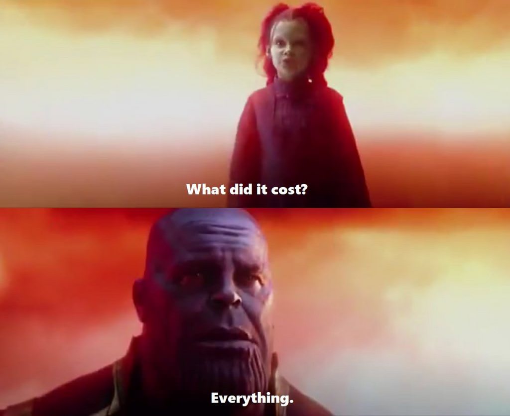 When you get banned so you can't post that fire meme that you've been