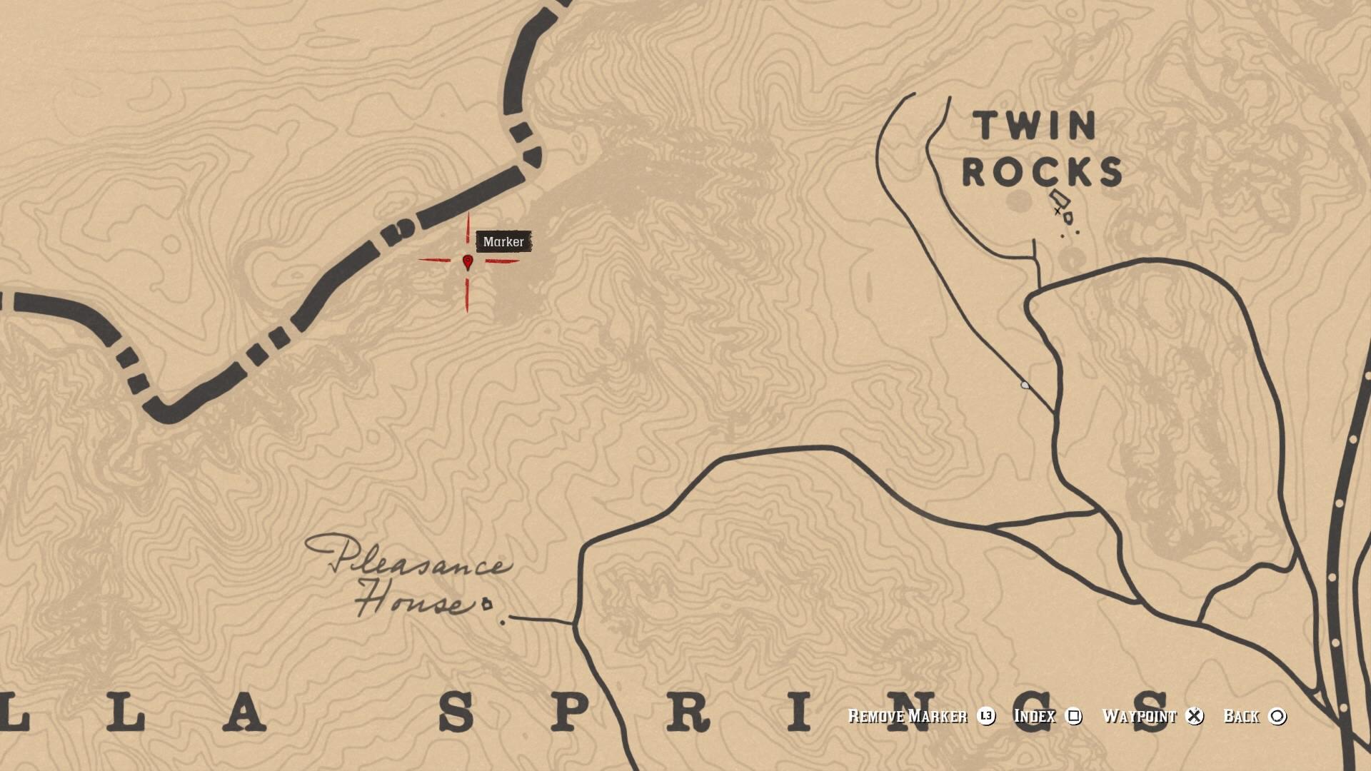 Red Dead 2 Torn Treasure Map Maping Resources