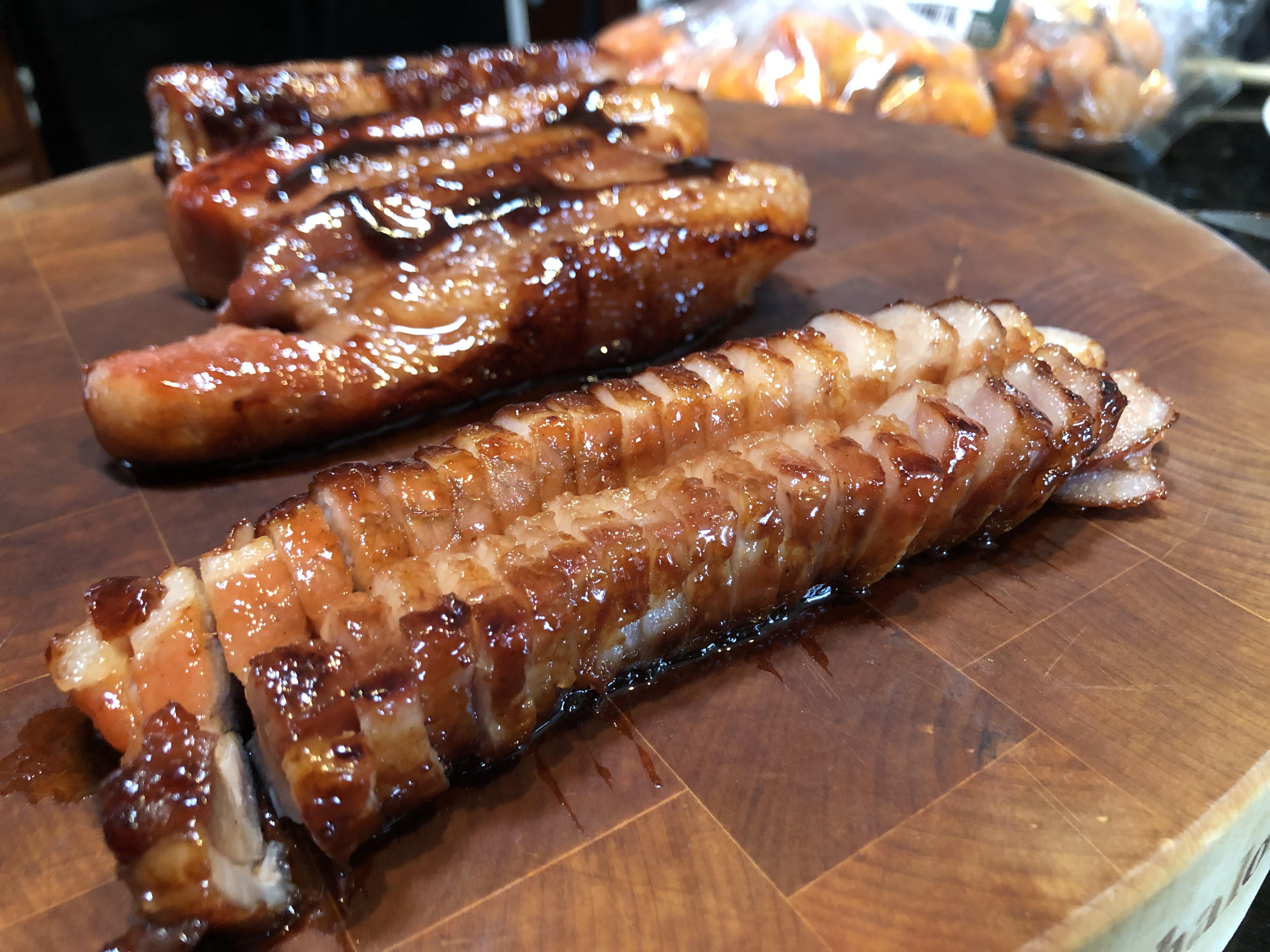 [Homemade] Char siu Pork Belly r/food