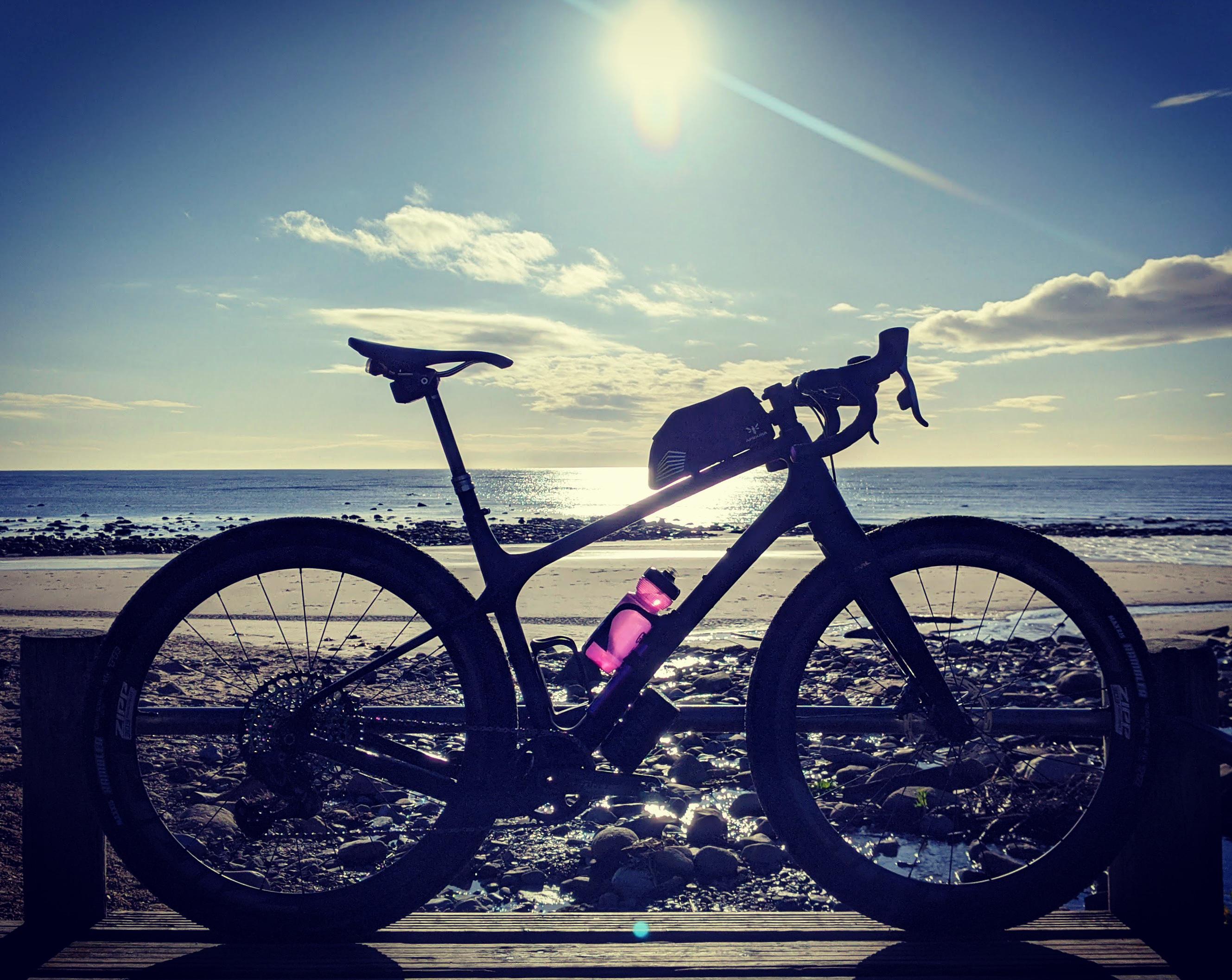 Life's a beach... Location Whitley Bay, North East UK. Bike Evil