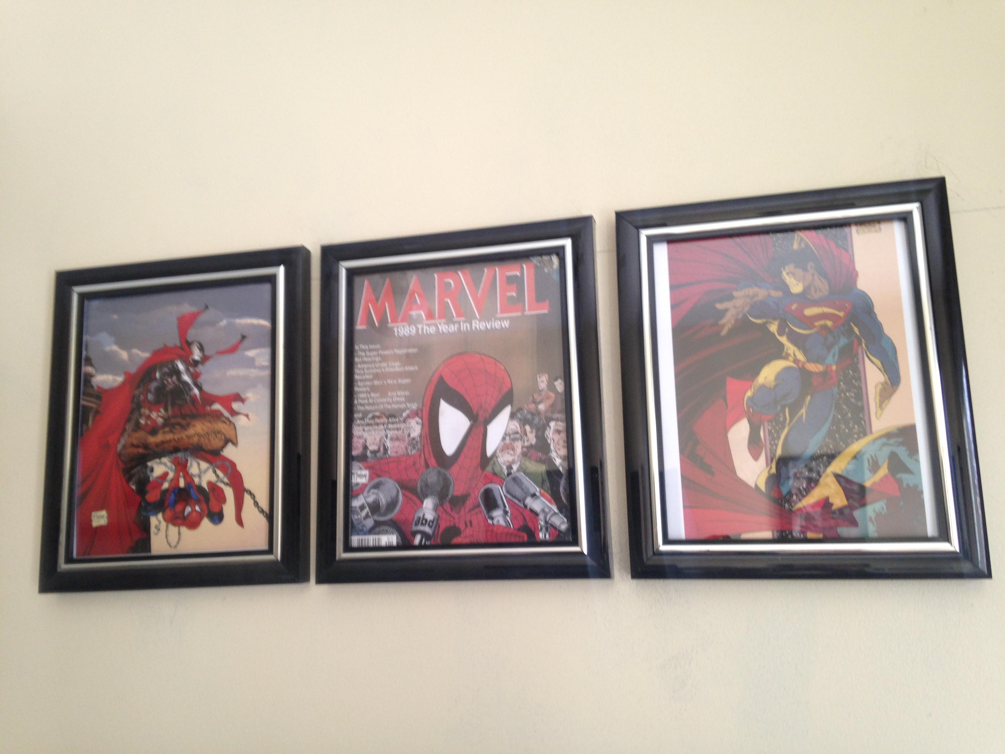 More DIY Framed Comic Book Art!