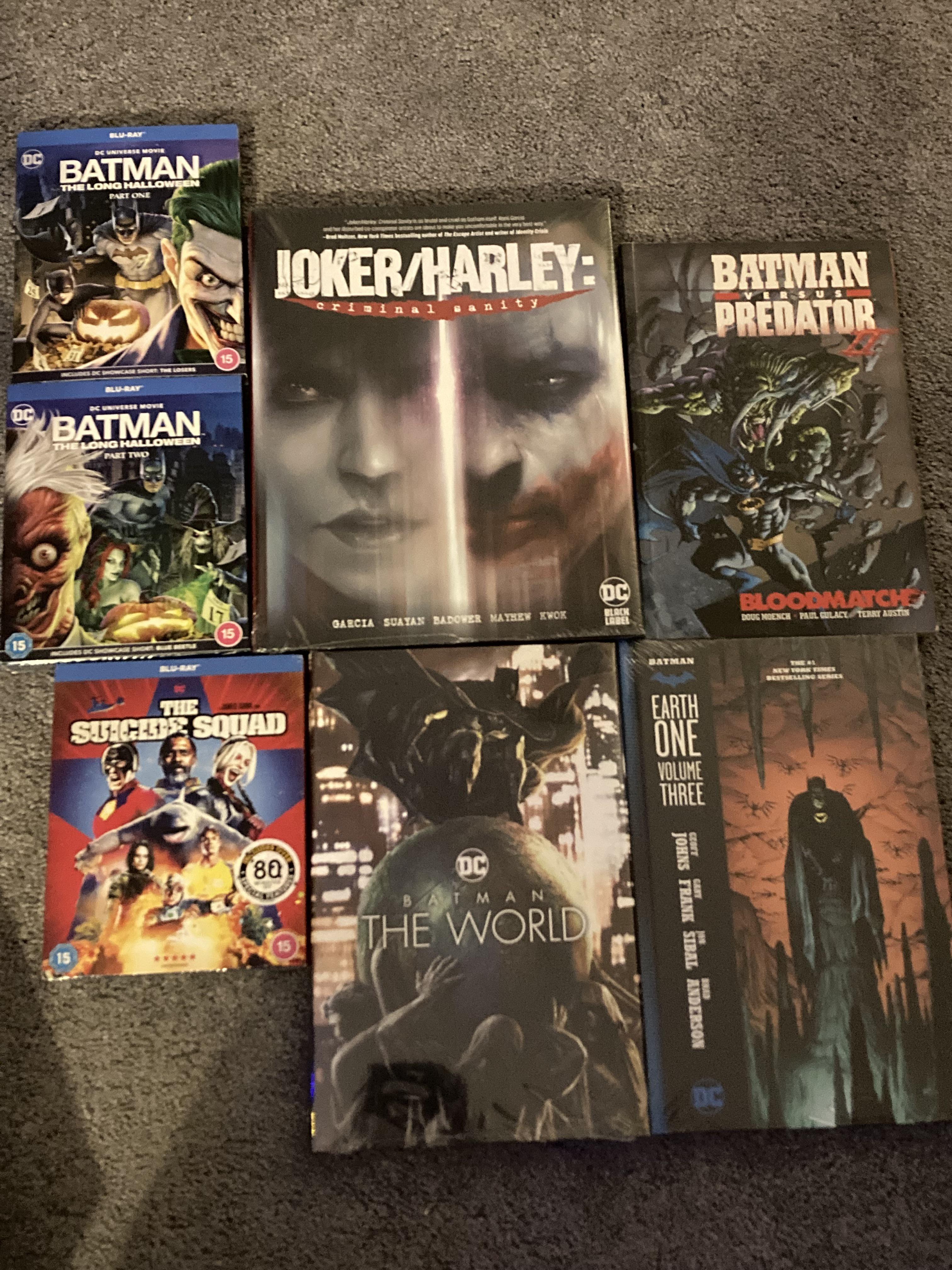 It’s been a Batman kinda Christmas. (I asked my wife for the original