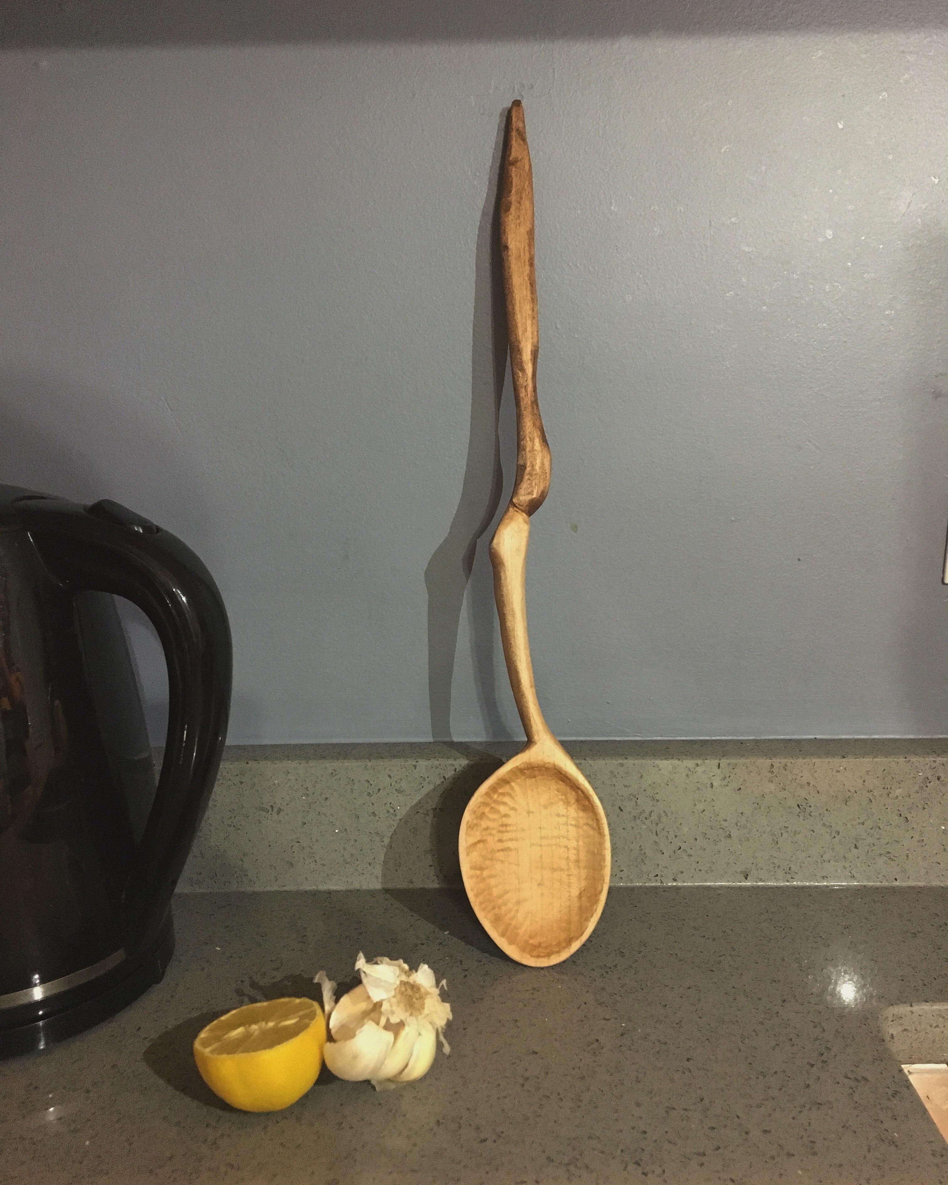 I've been wanting to start wood carving for a long time. My first crack