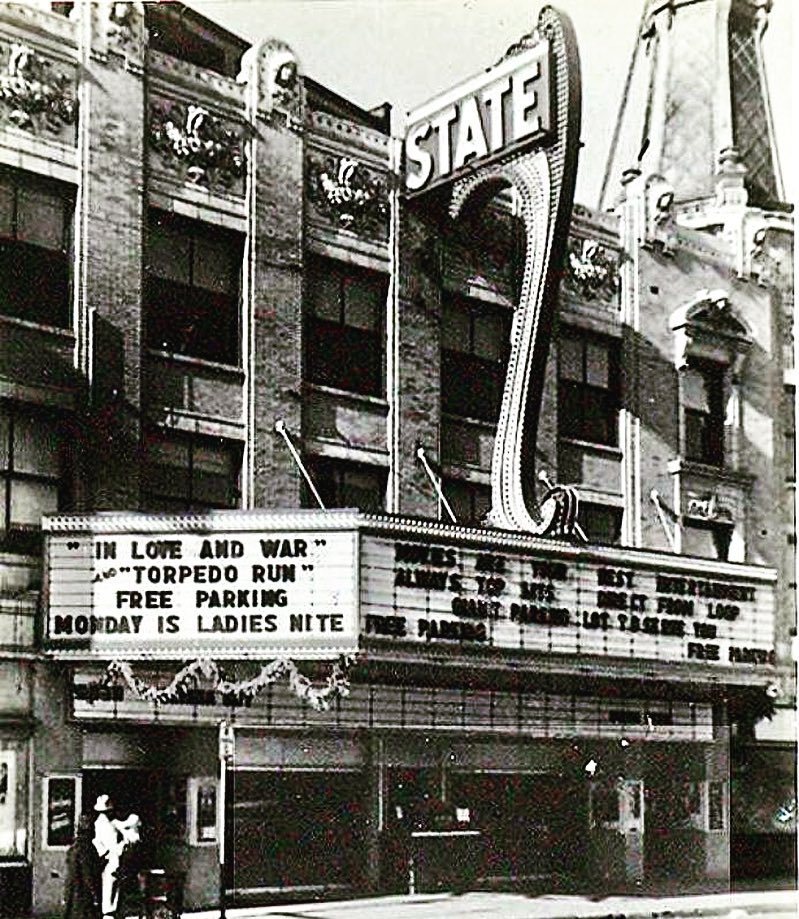 The State Theater once located at 11016 S Michigan Ave in The Roseland