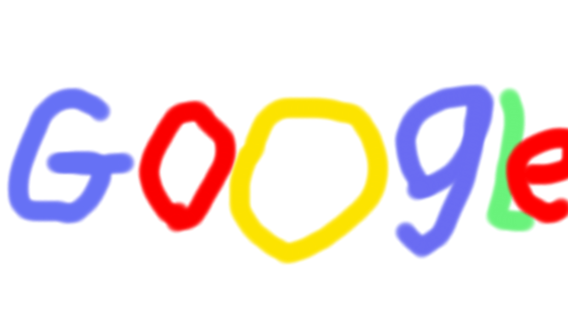 drawing of the famous google logo r/google
