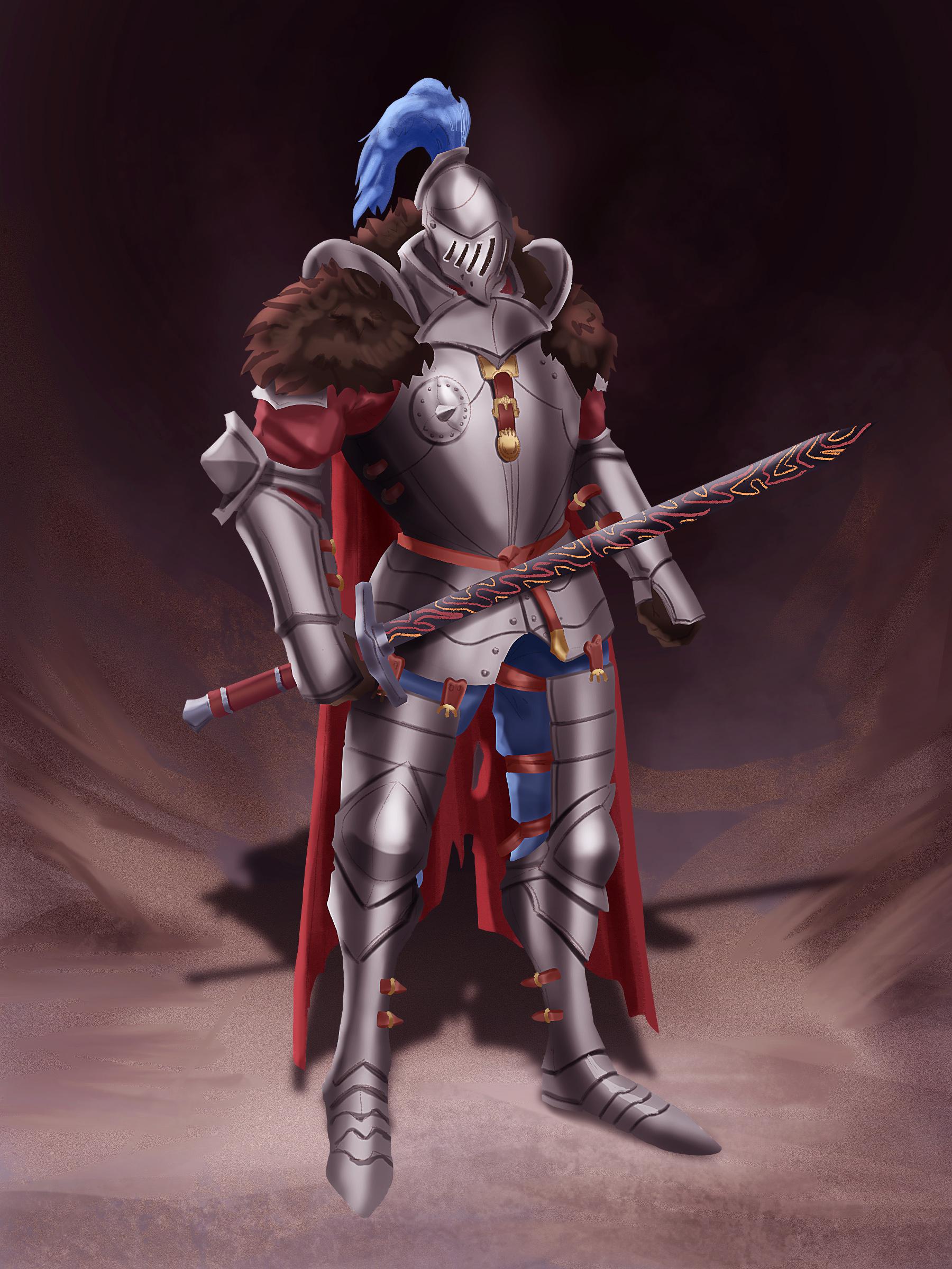 [OC] [ART] Royal Knight. Commissions starting at 45usd DnD