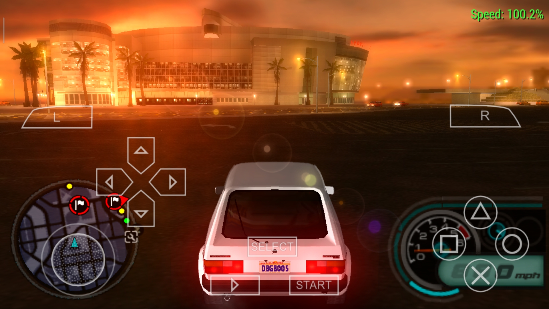 Midnight Club La Cheats Psp