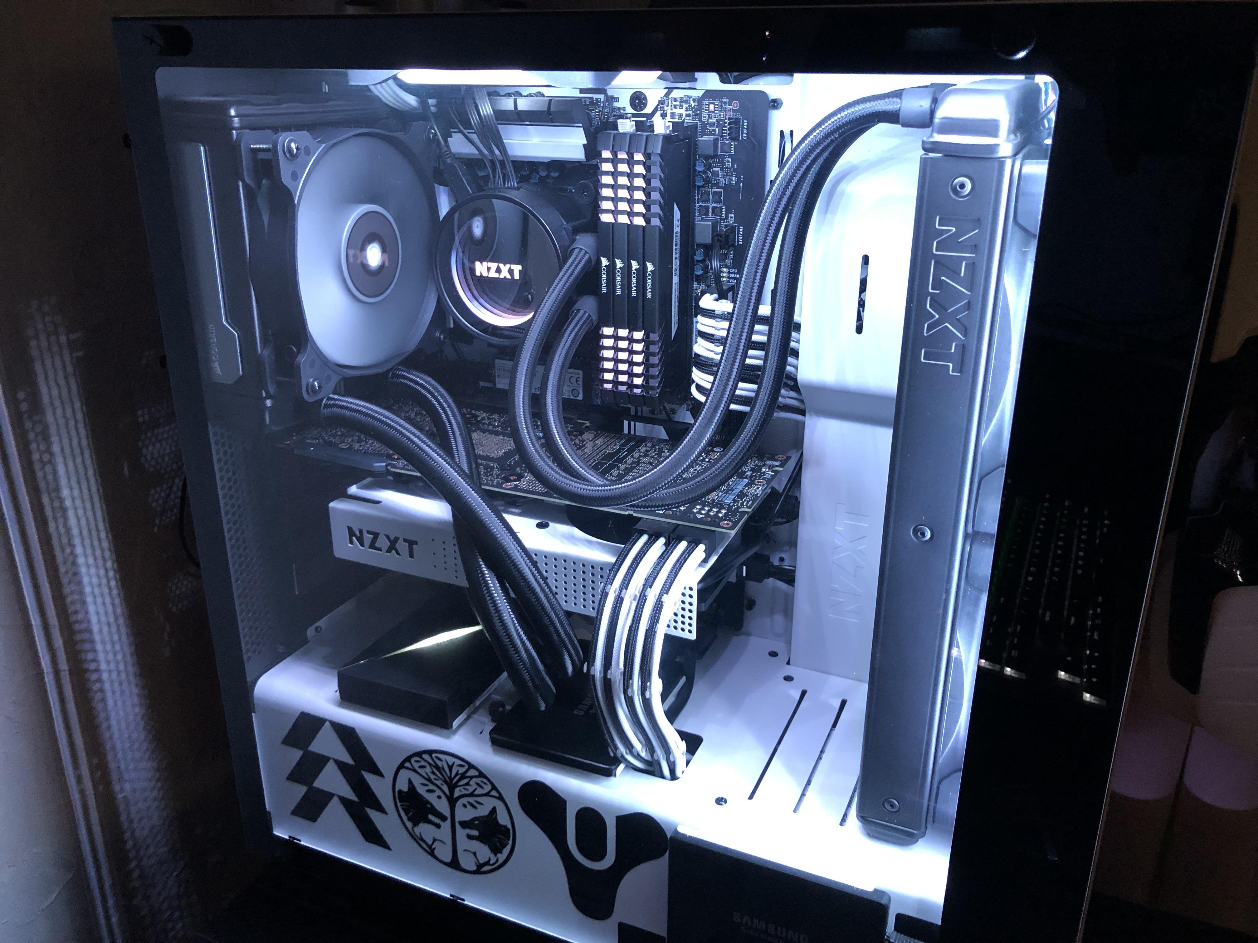 FE 2080ti liquid cooled with NZXT G12 mod! r/nvidia