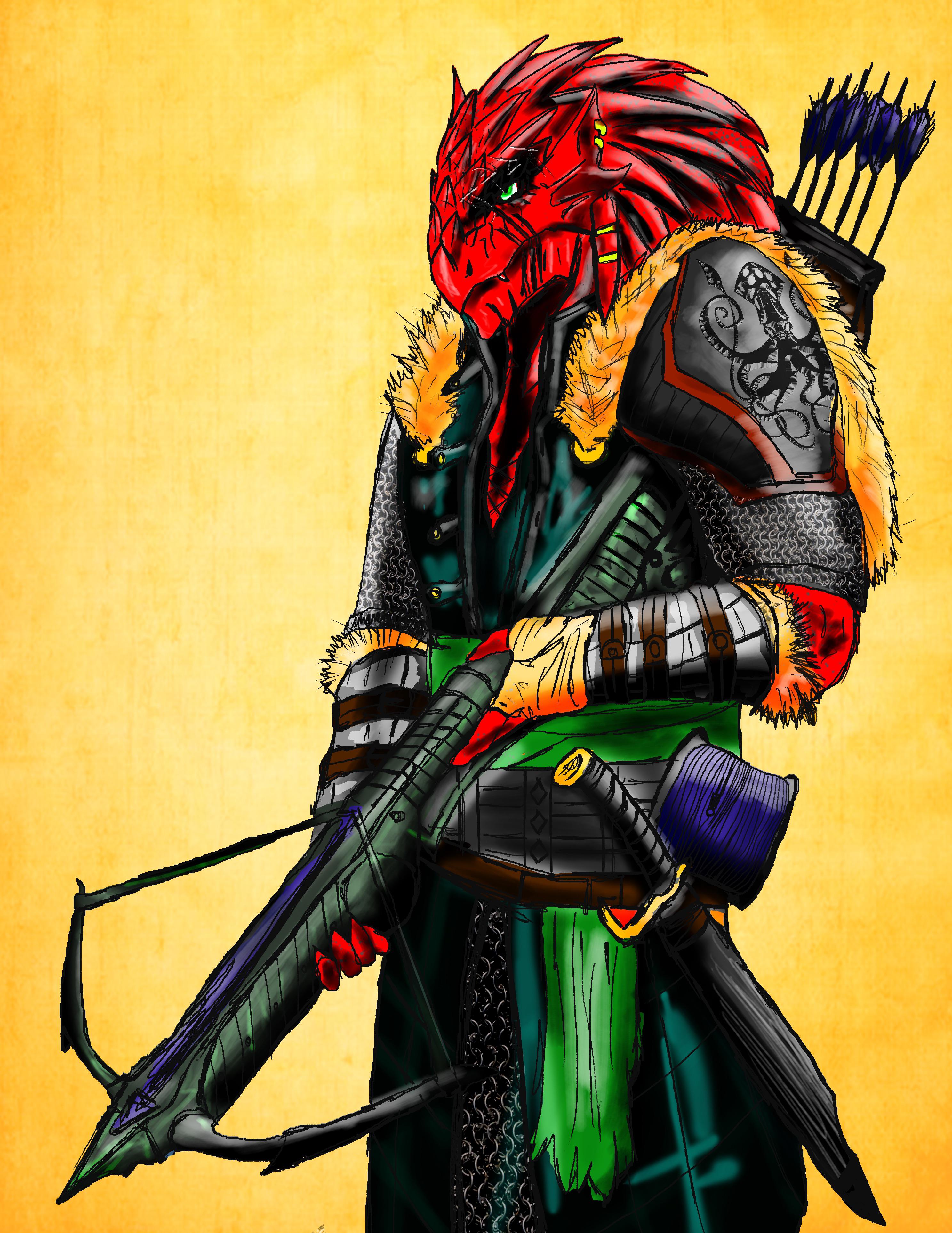 Dandd Dragonborn Ranger