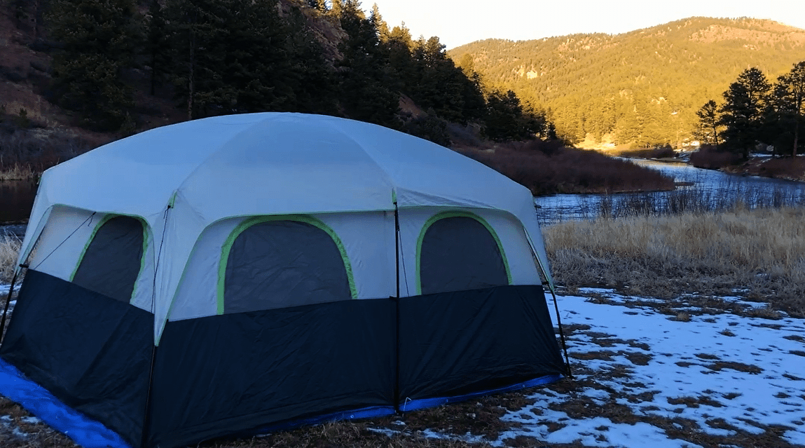 Heated Cabin Tent 8F Outside / 60f Inside r/CampingGear