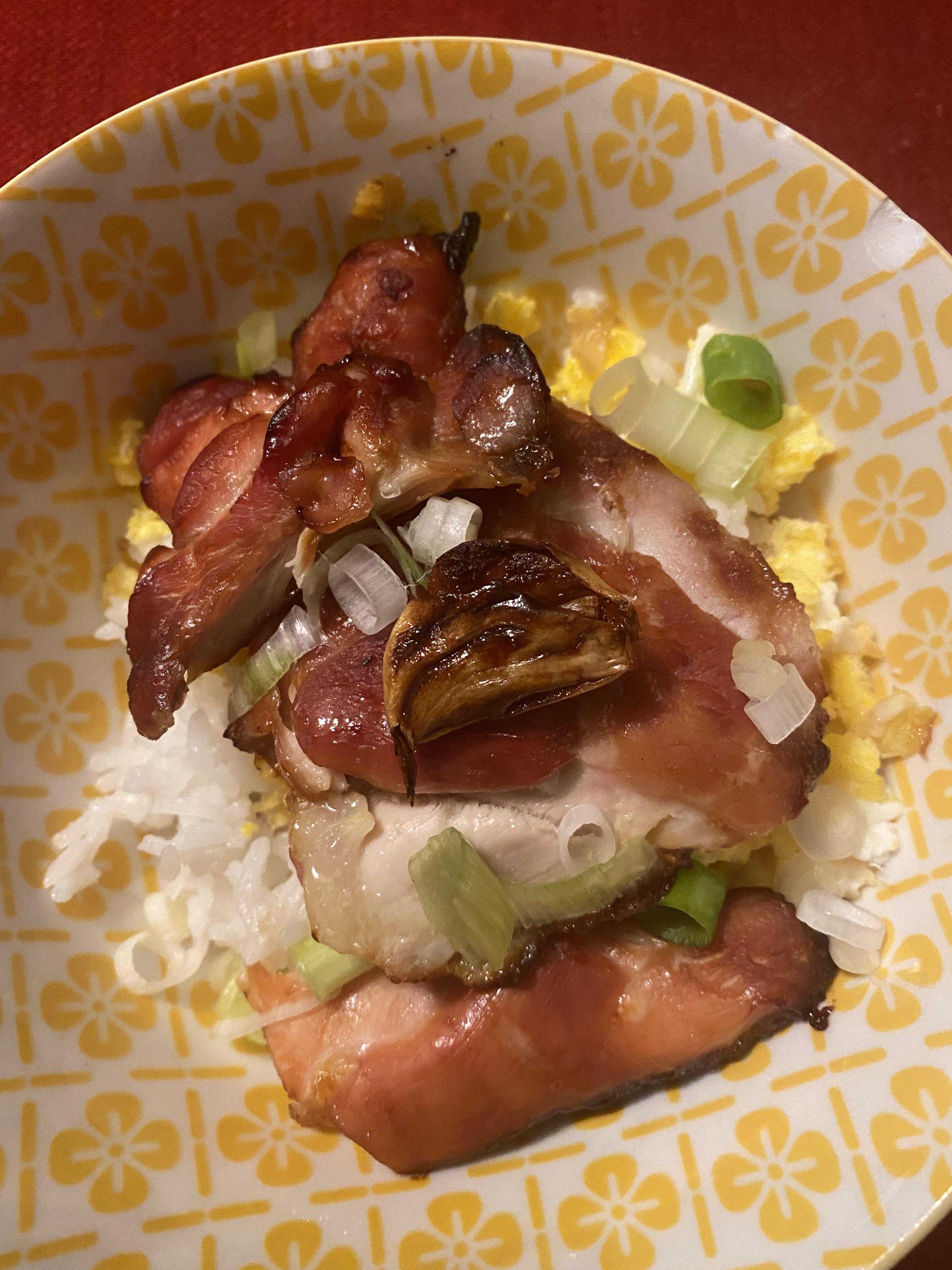 Yakitori Rice Bowl r/homecooking