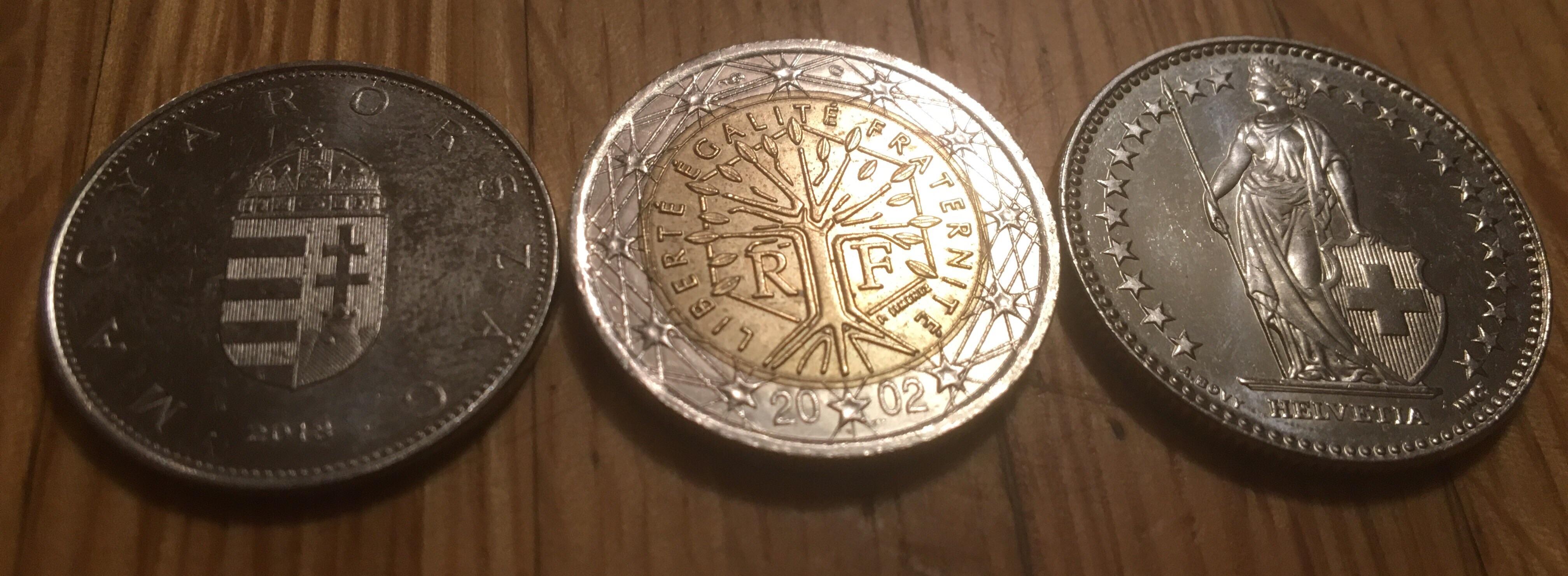 European coins heraldry