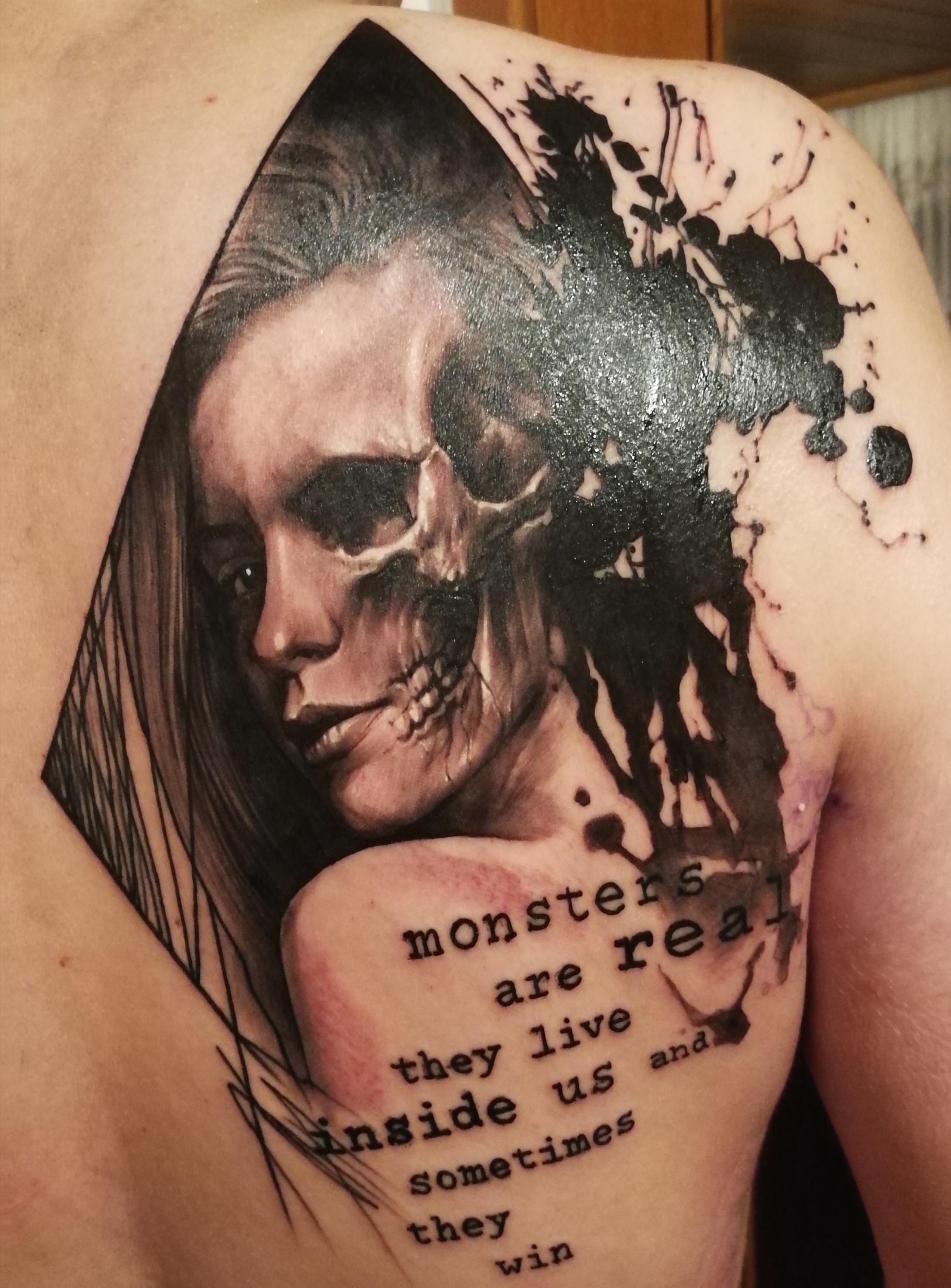 Someone told me you guys might like this tattoo which was inspired by