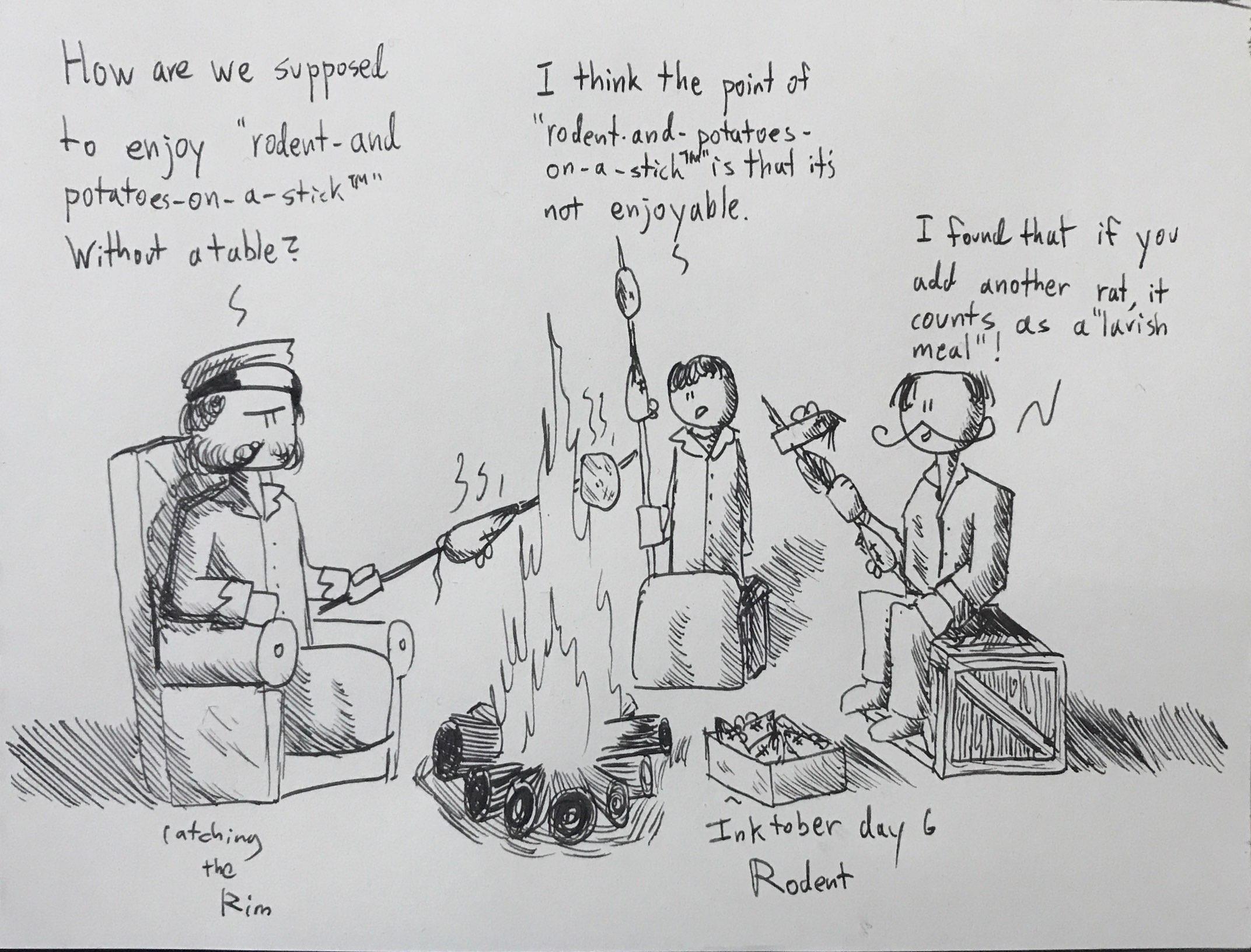 Squirrel meat? Rat meat? Delicious. Insect meat? Now that’s where we draw the line. RimWorld