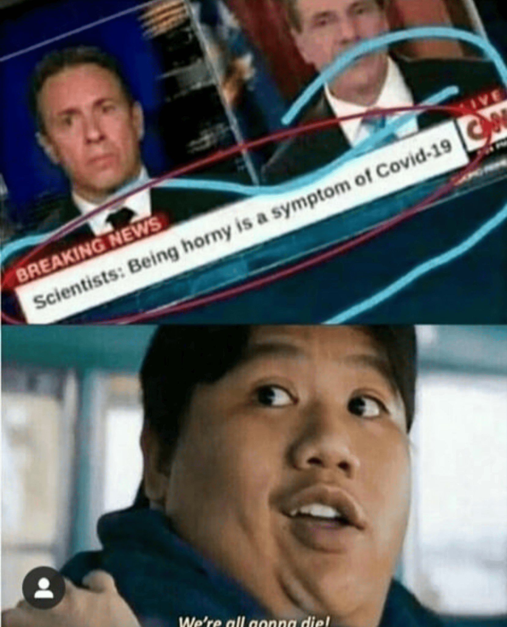 Scientists Being horny is a symptom of Covid19 funny