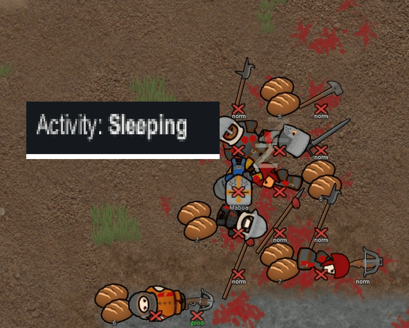 Nice bed. r/RimWorld