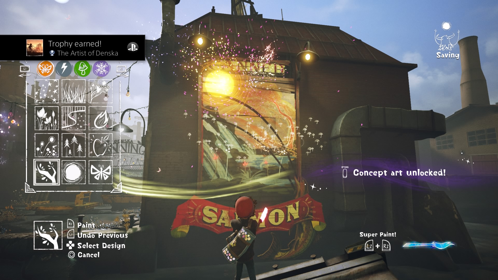 [Concrete Genie] Platinum 38. My fastest plat so far. I also got my