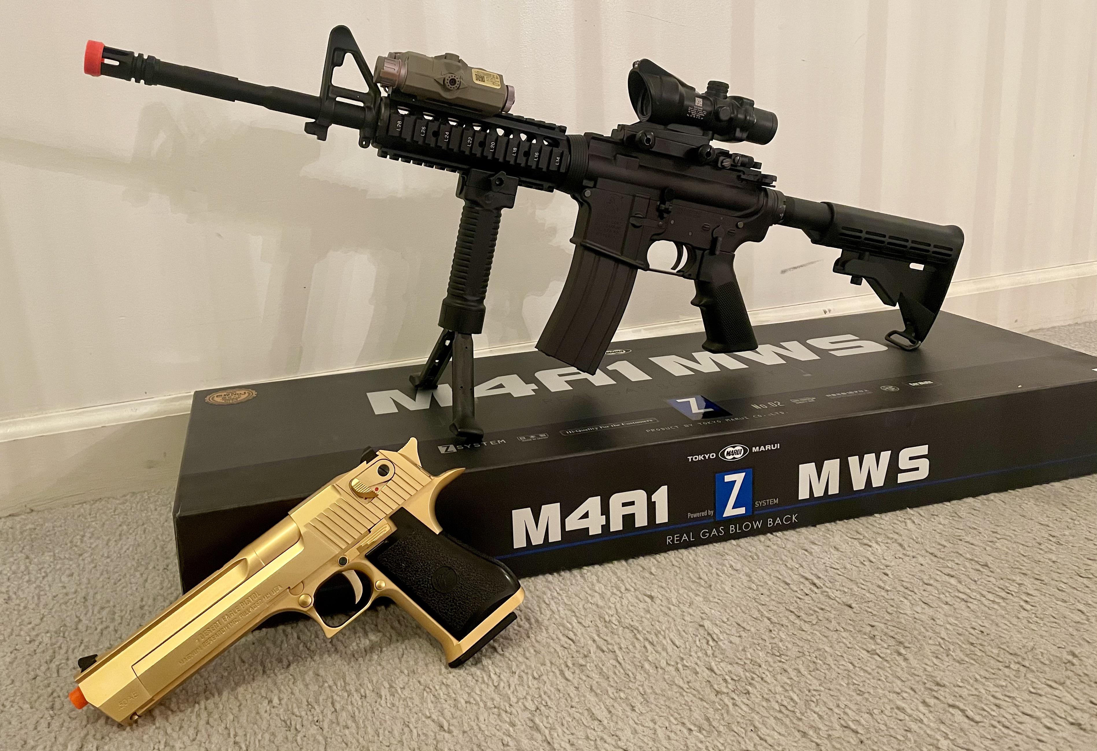 Can’t wait to field it TM MWS M4a1 r/airsoft