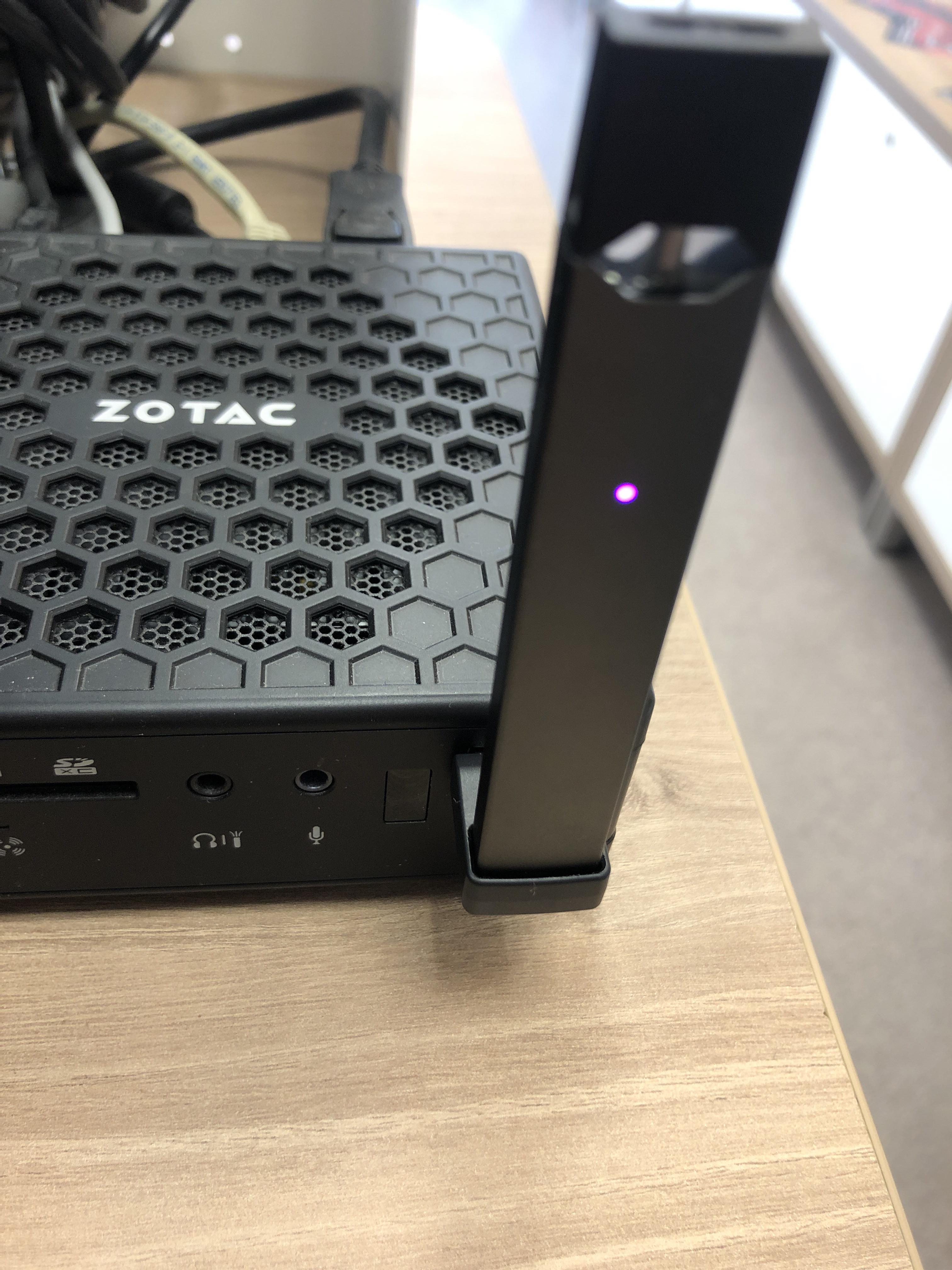 My juul light is purple since I left it outside for 1 night. Should I