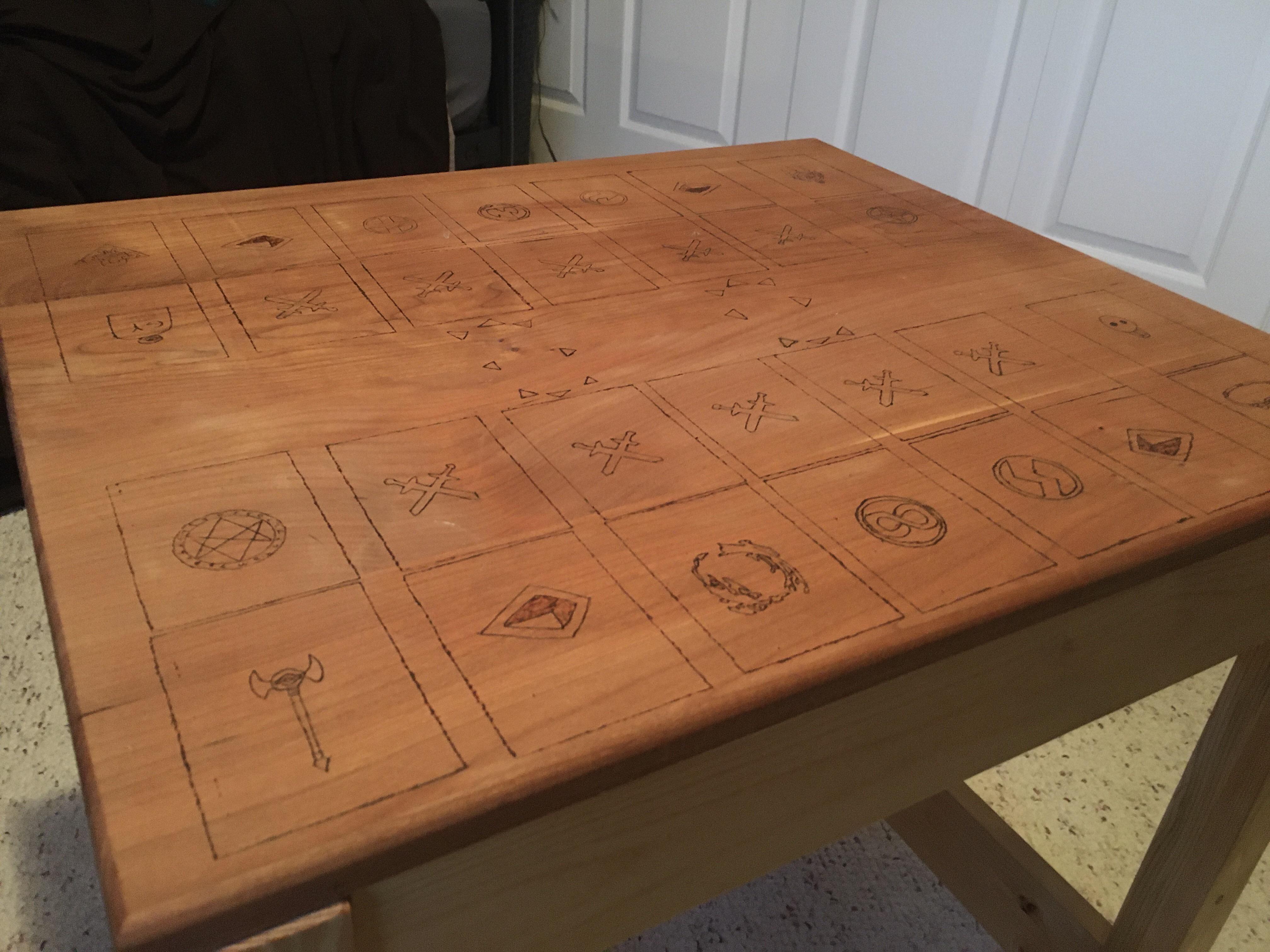 Home made YuGiOh! Table yugioh