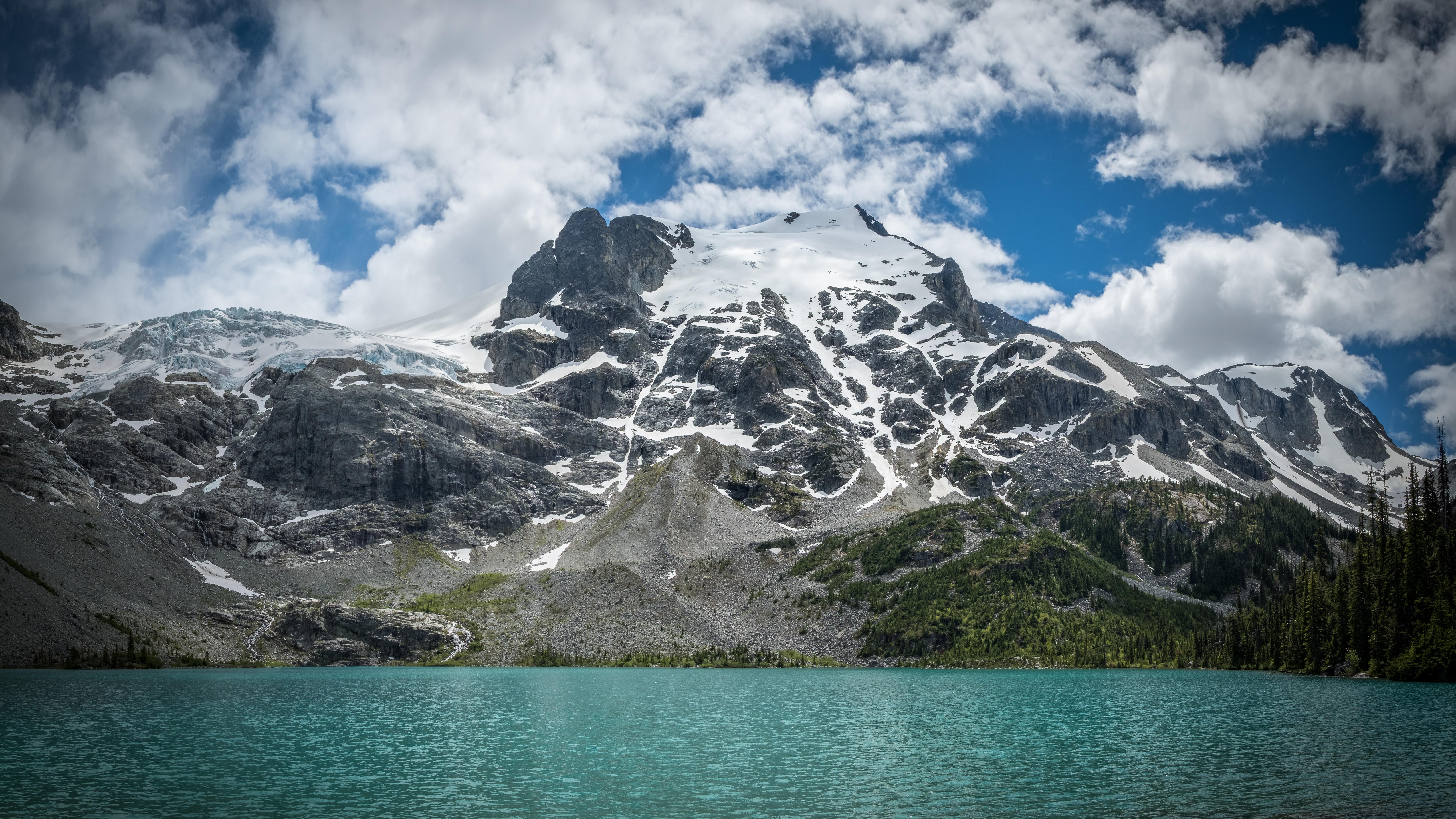 Upper Joffre Lake, Pemberton, BC, Canada [OC] [8001x4501] r/EarthPorn