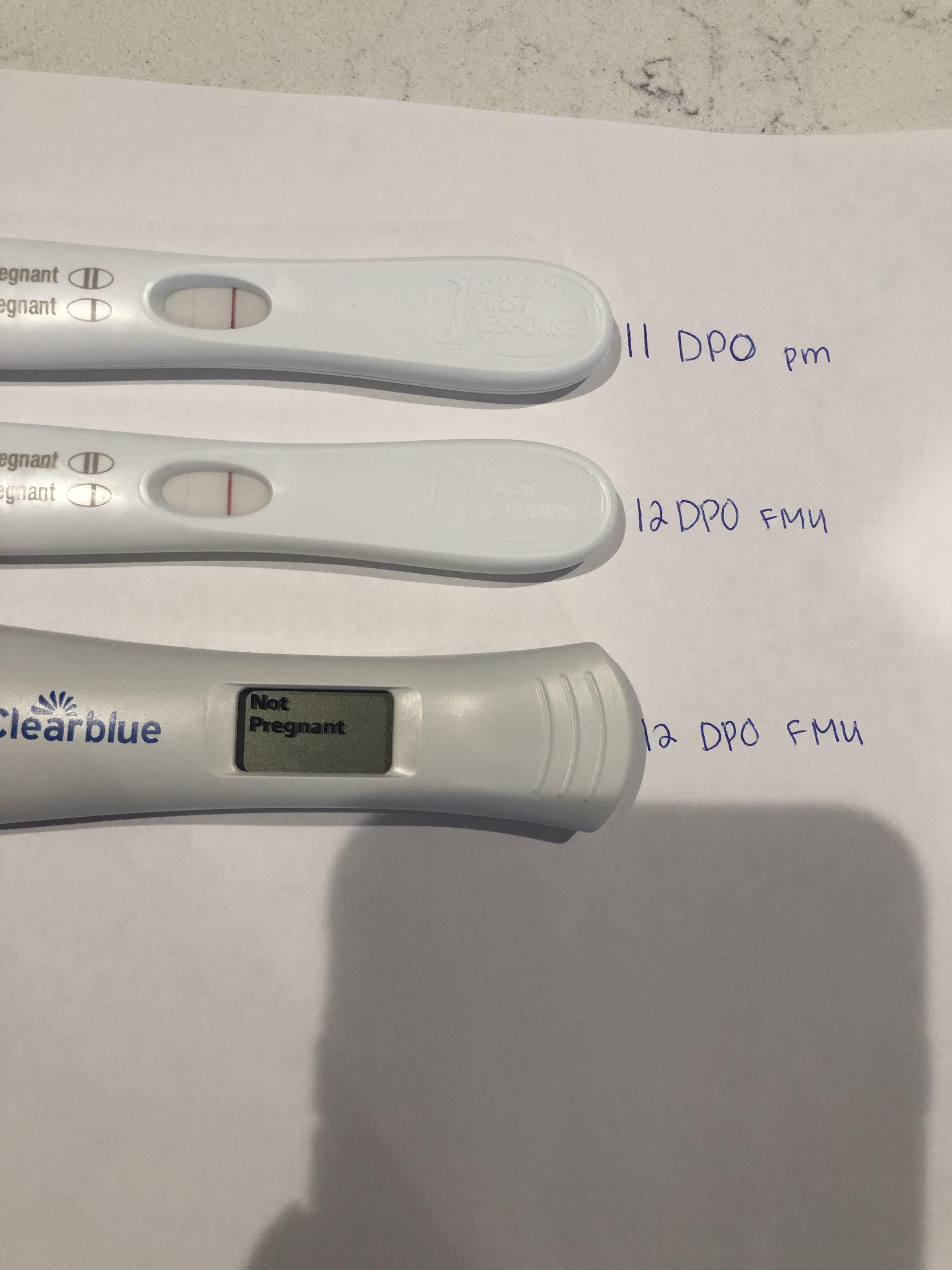 Clear Blue Digital Taken Apart Positive pregnancy test