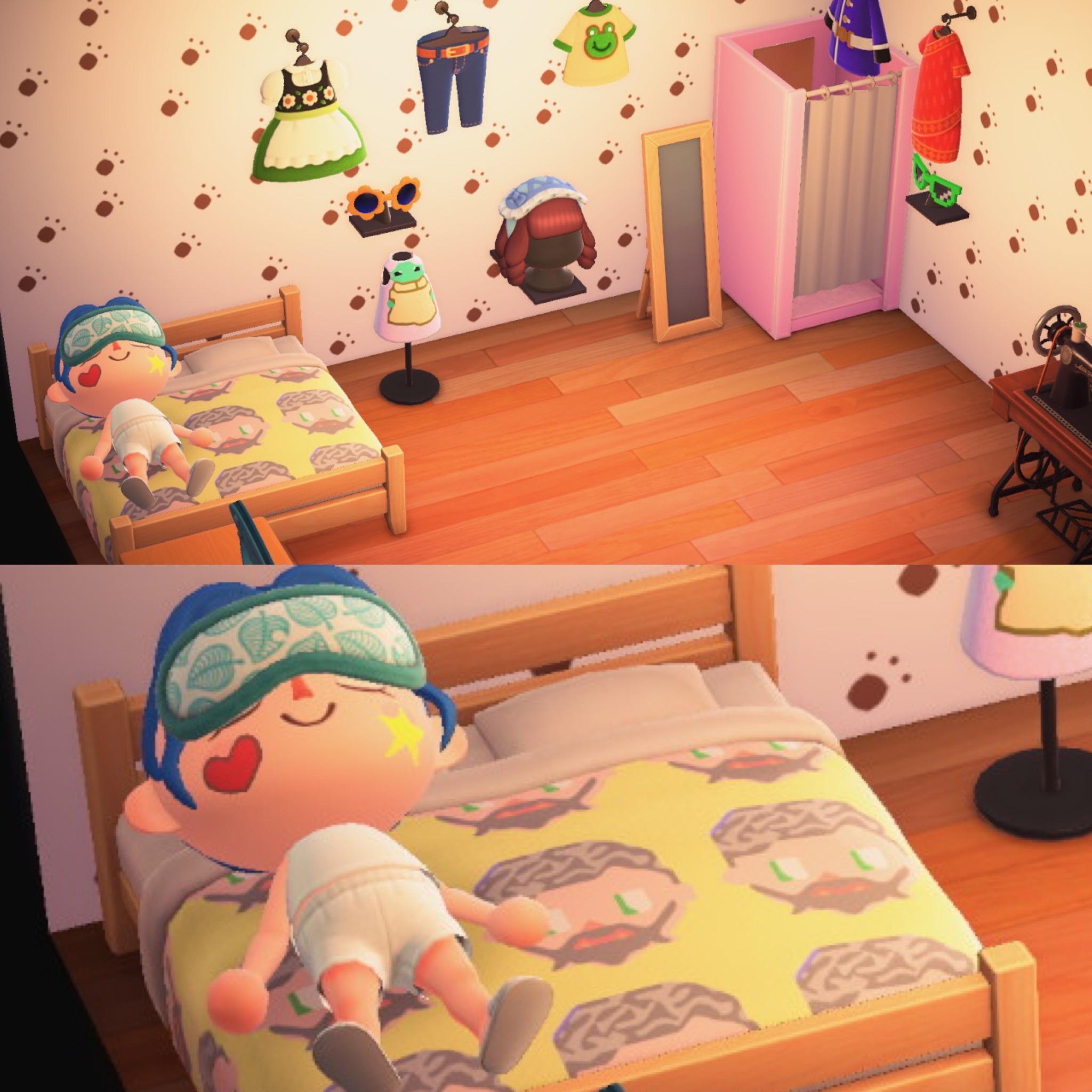 Bedding with my husbands face...creepy or really creepy? r/AnimalCrossing