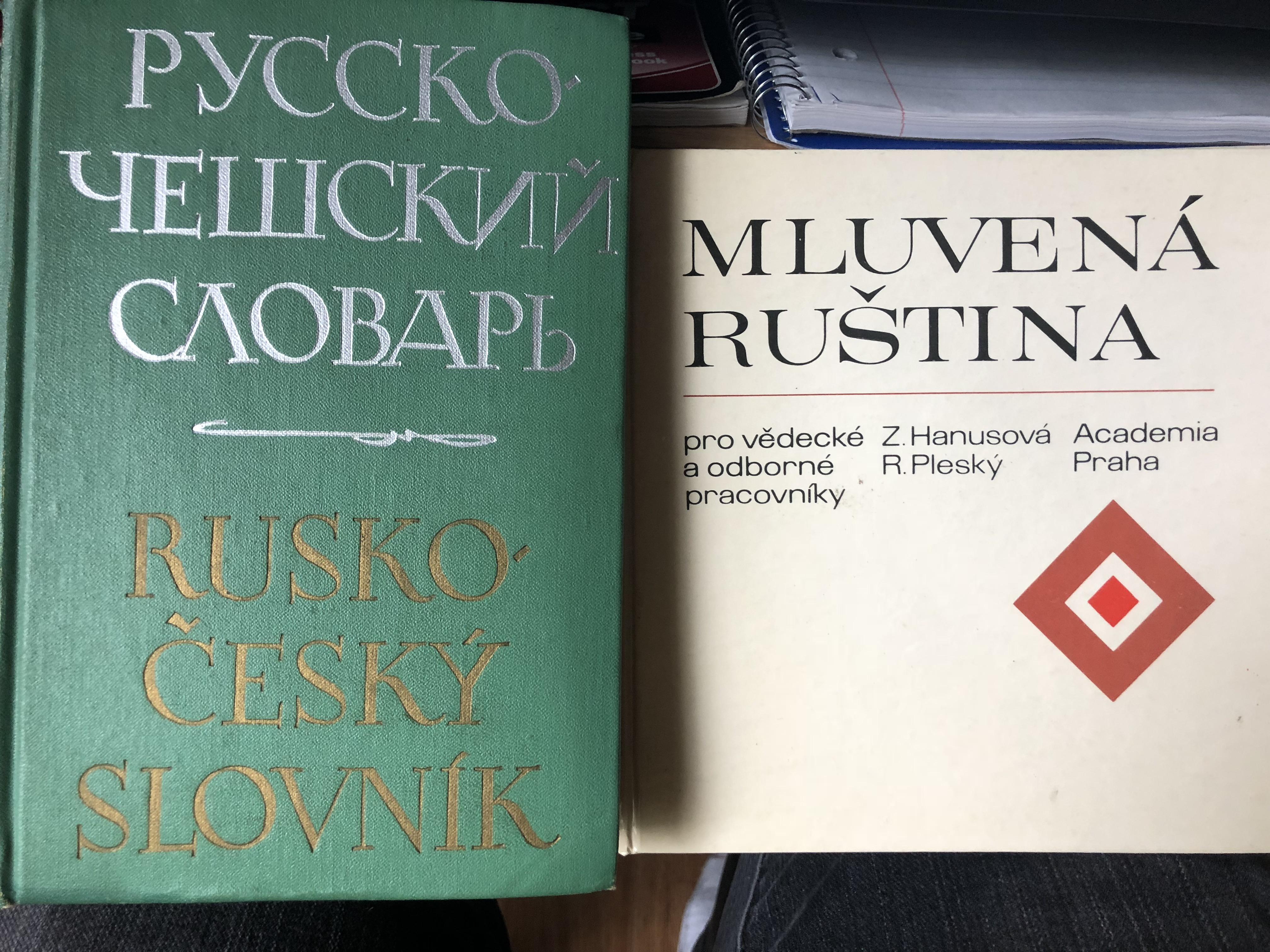 I don’t speak much Russian or Czech but I want to learn both eventually