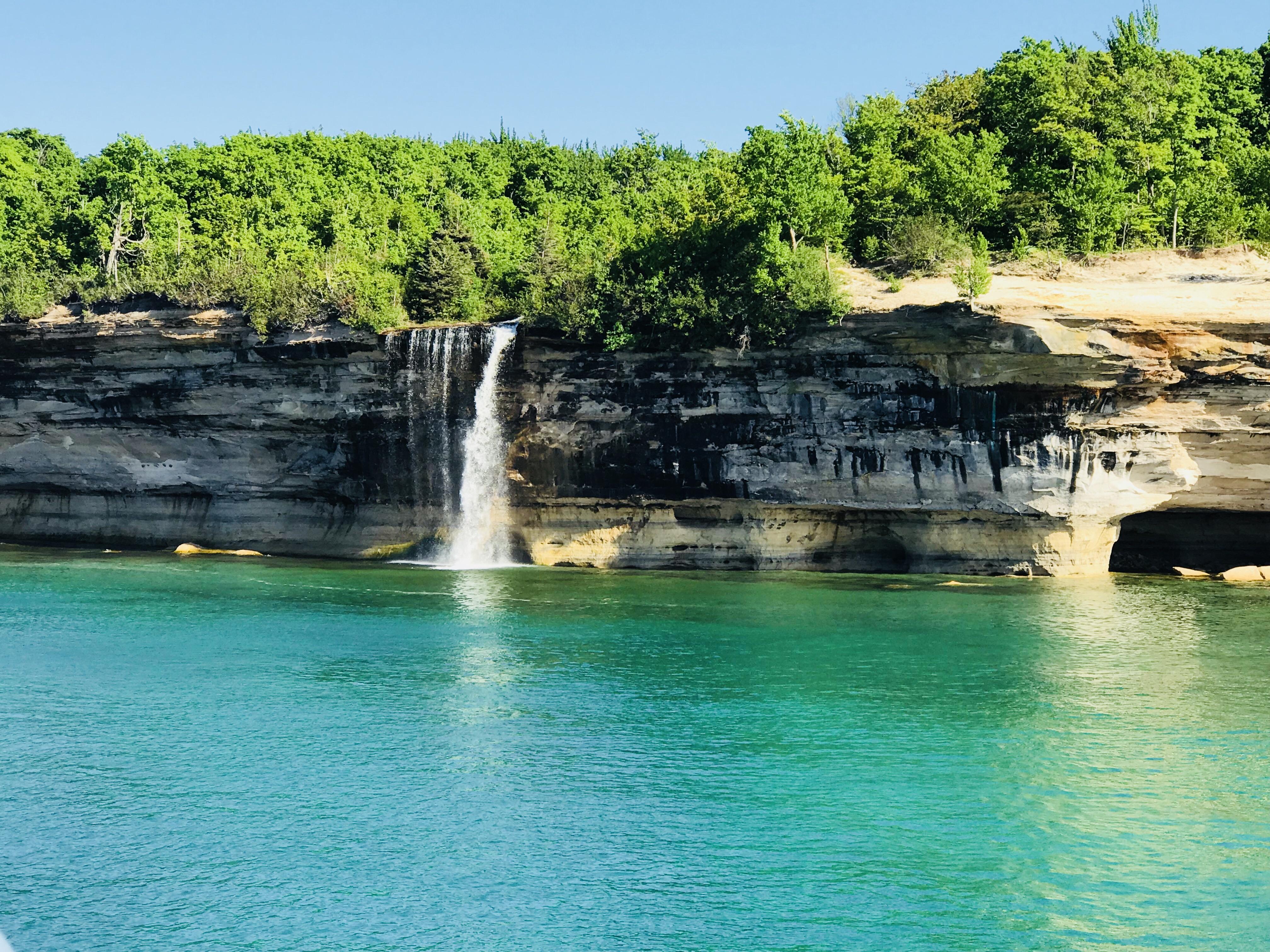 Vacation in the UP Pictured Rocks, Lake Superior in Munising, MI