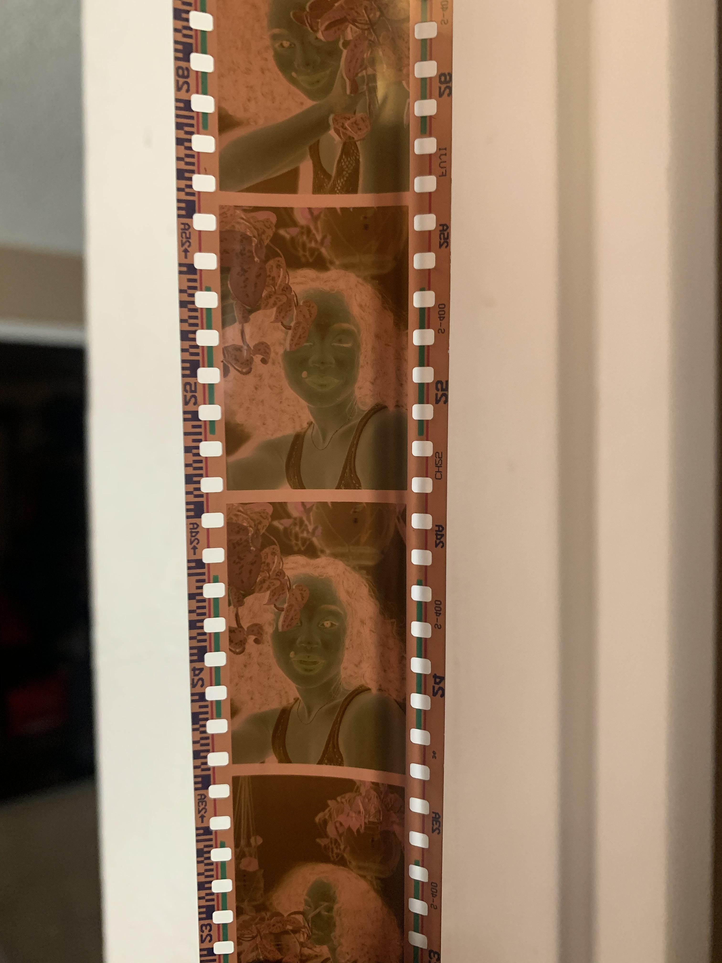First Negatives from my DIY darkroom // Fuji Superia 200 r