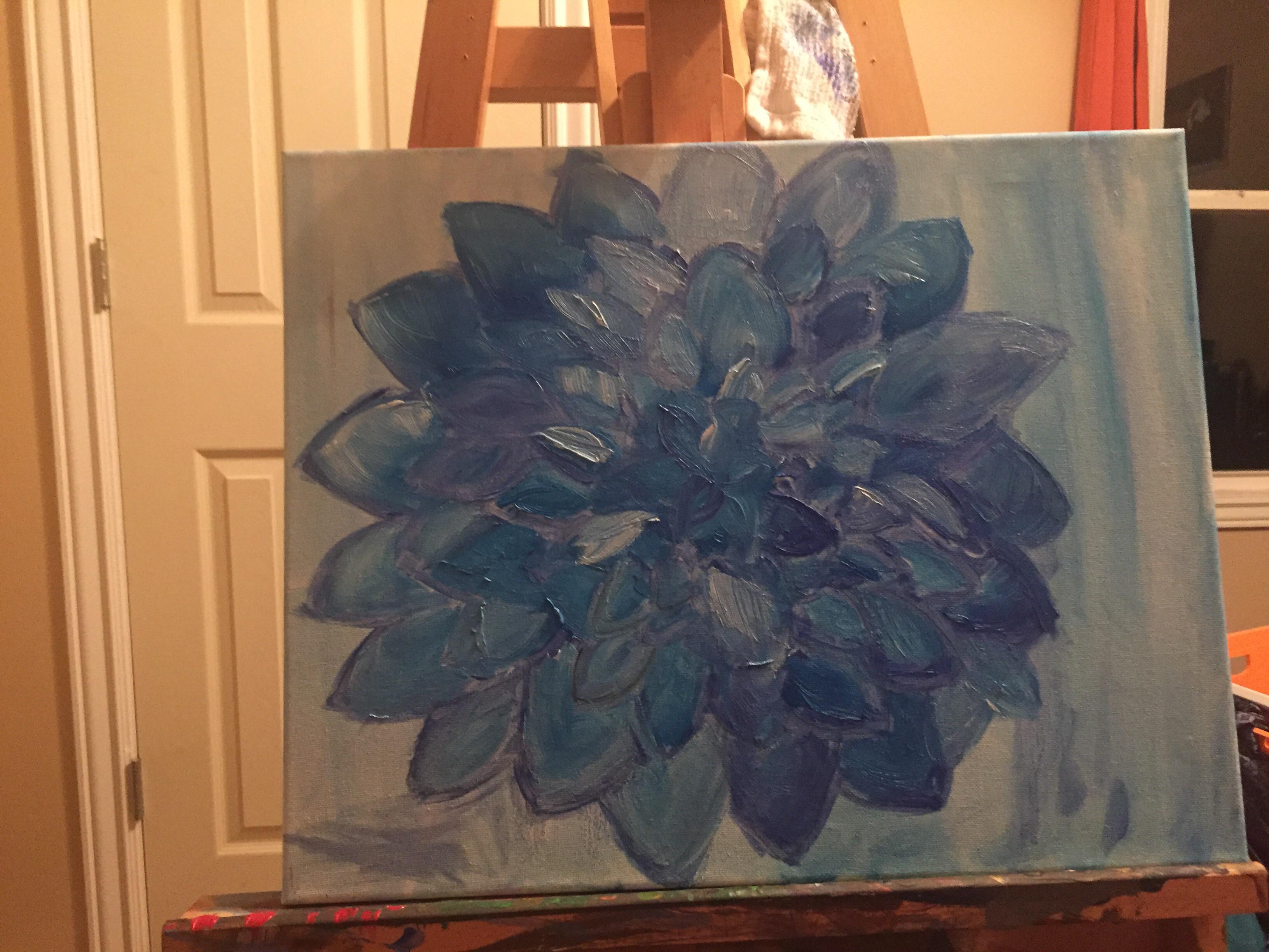 Opinions? This is my first attempt at oil painting so it is horribly