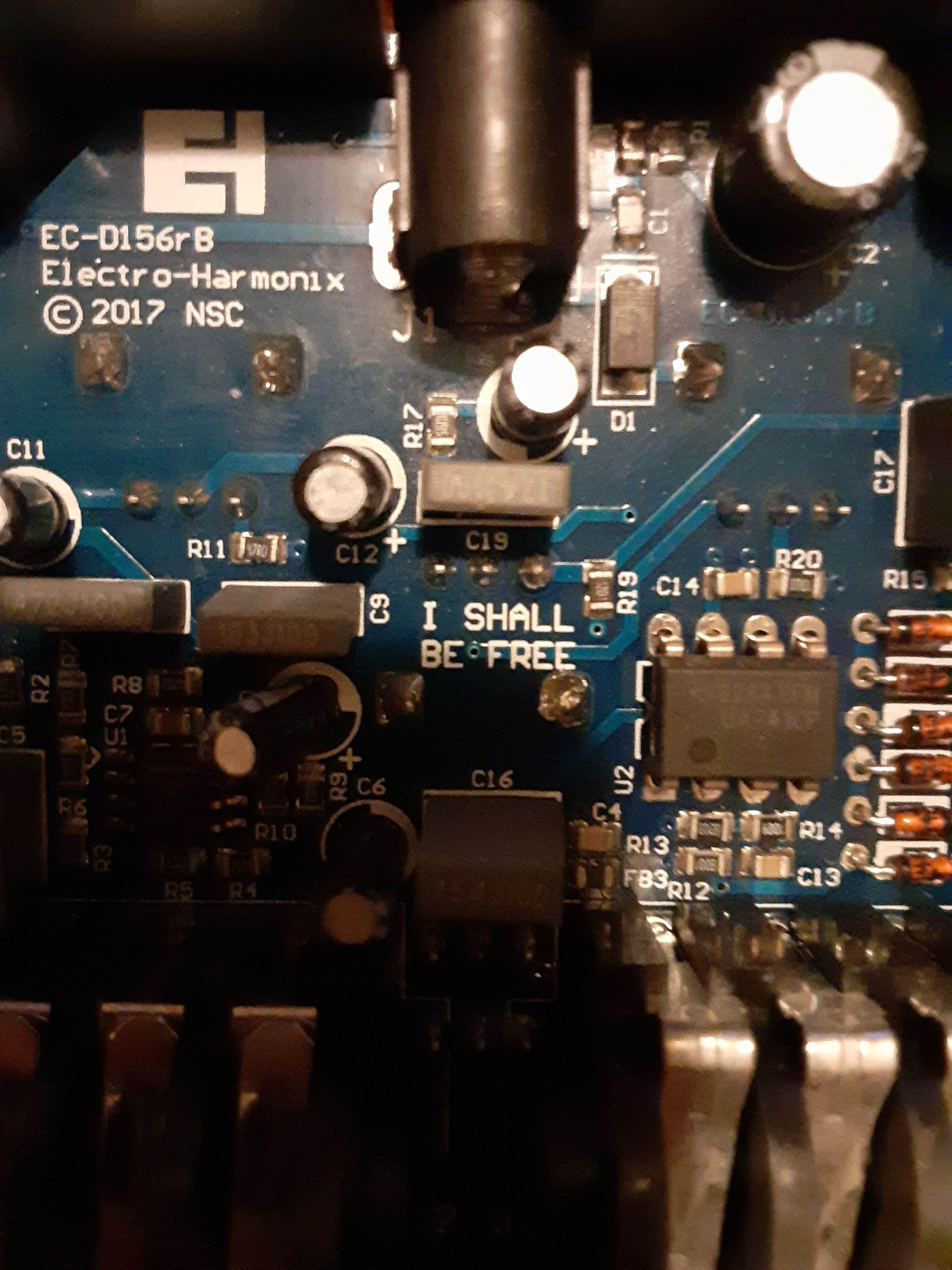 changing battery in my big muff pi distortion pedal. r/IRLEasterEggs