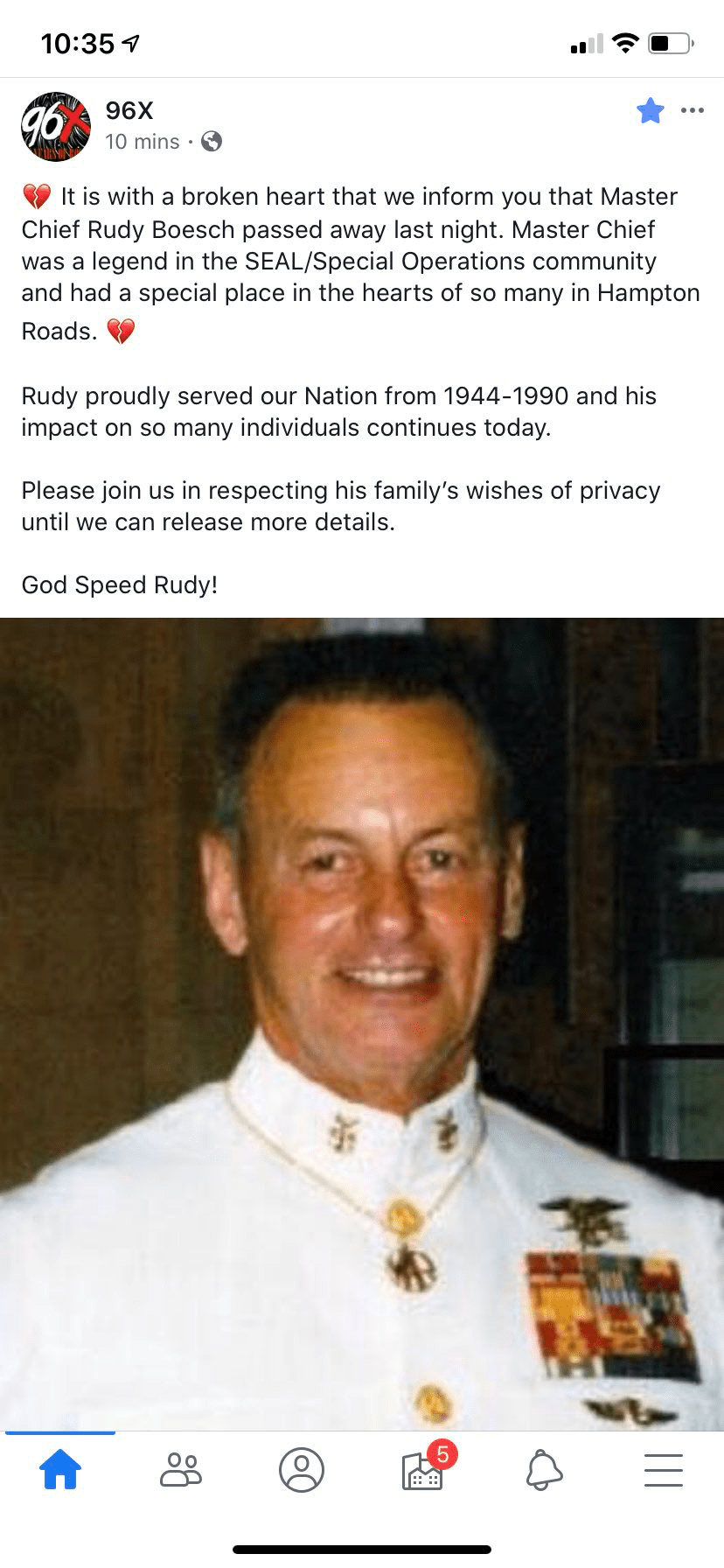 Rudy has passed away ( r/survivor
