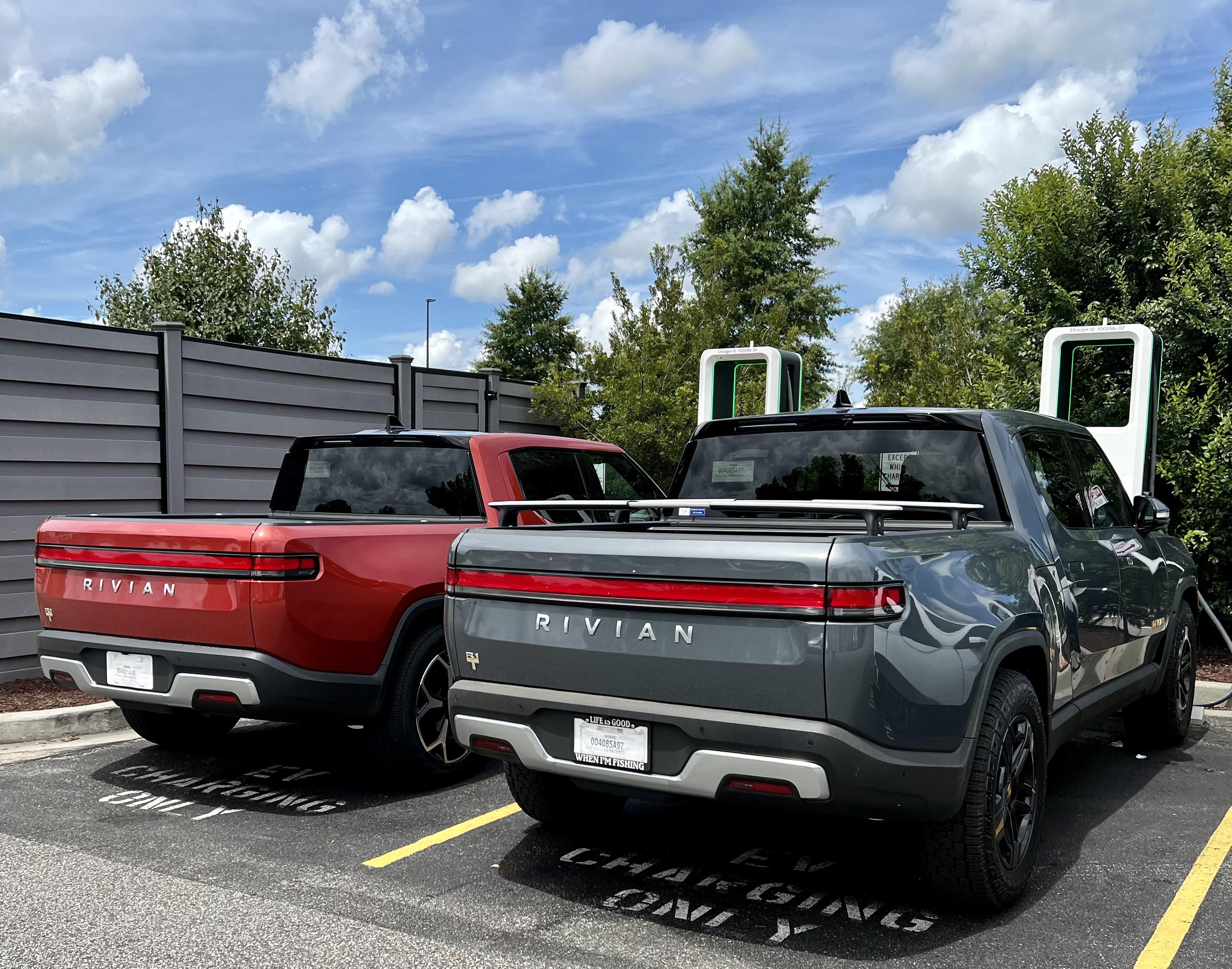Spotted in Walmart Florence SC Rivian