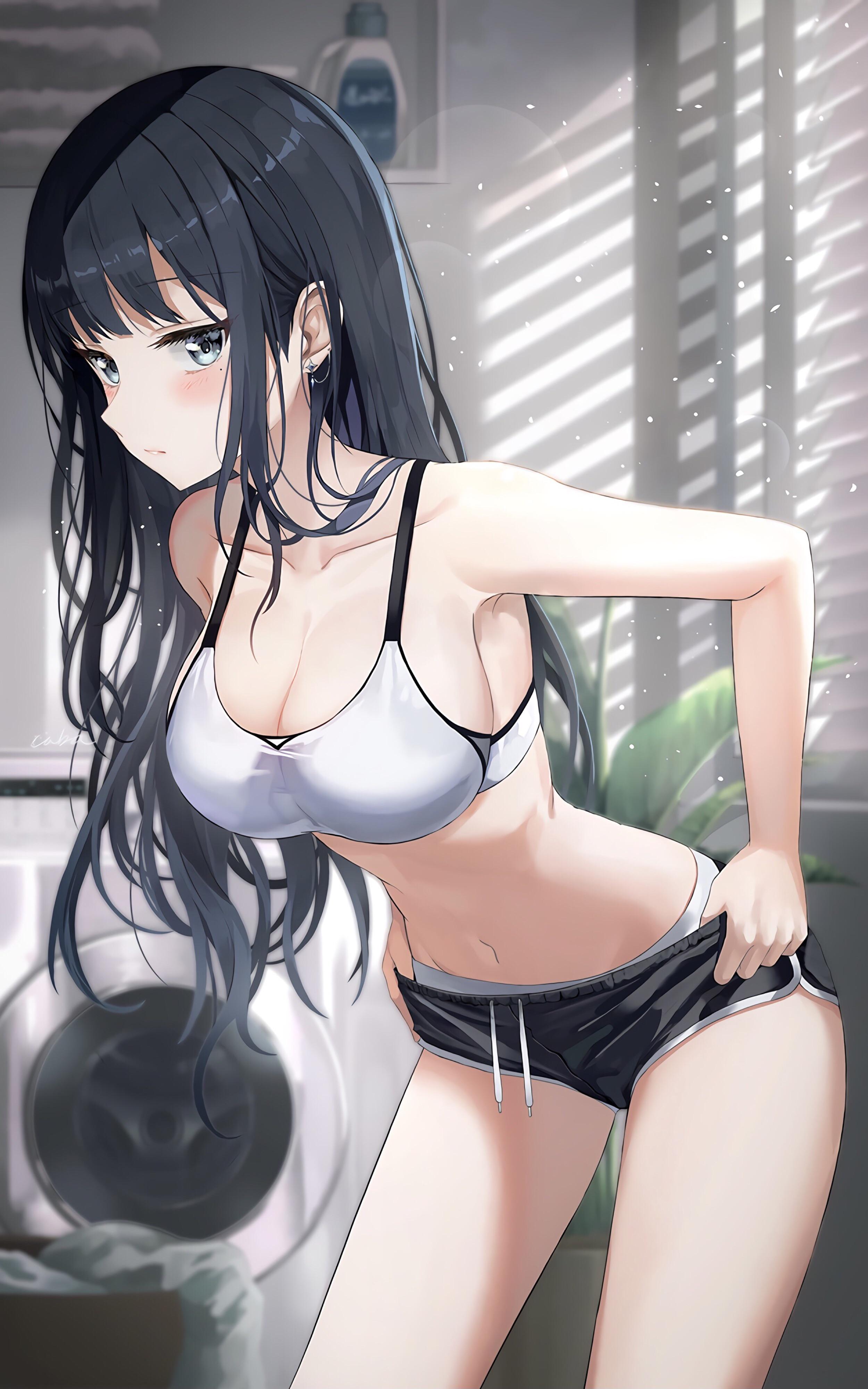 "Gym Clothes"💪 ️[Original] (2500x4000) r/Animewallpaper