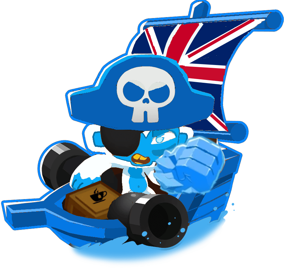 The Bri'ish Boat (Super Brittle + Pirate Lord) r/btd6