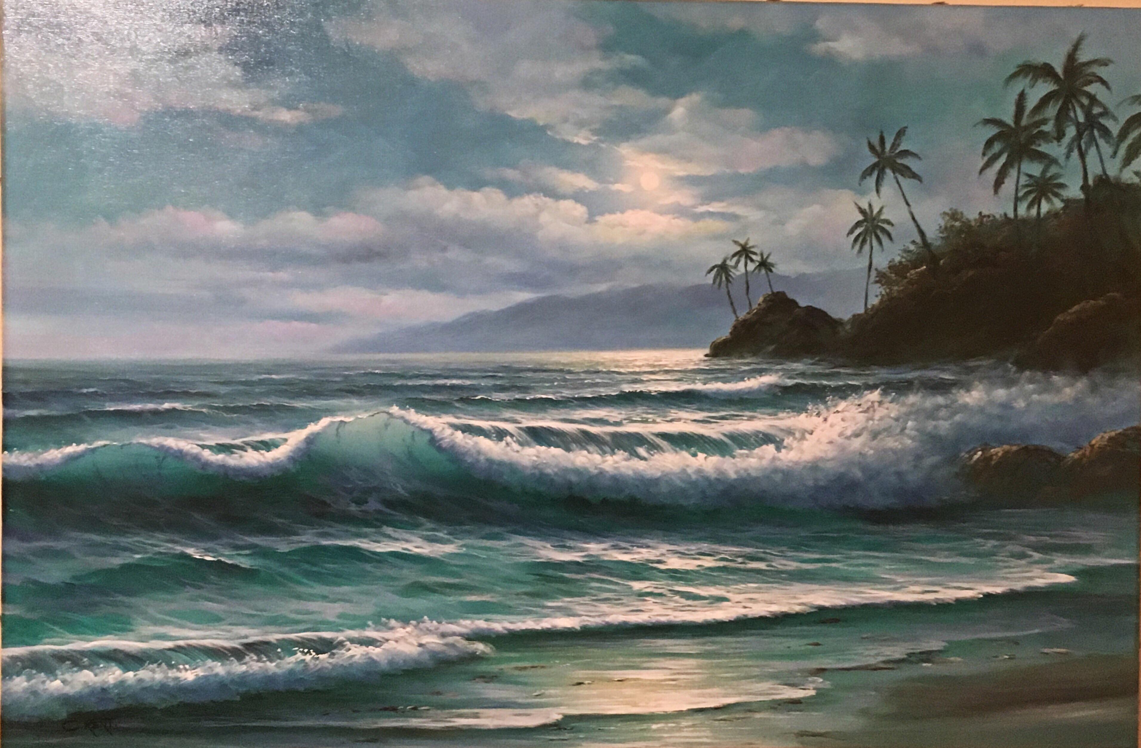 The signature goes by C. Kent. I would love to find out who the artist