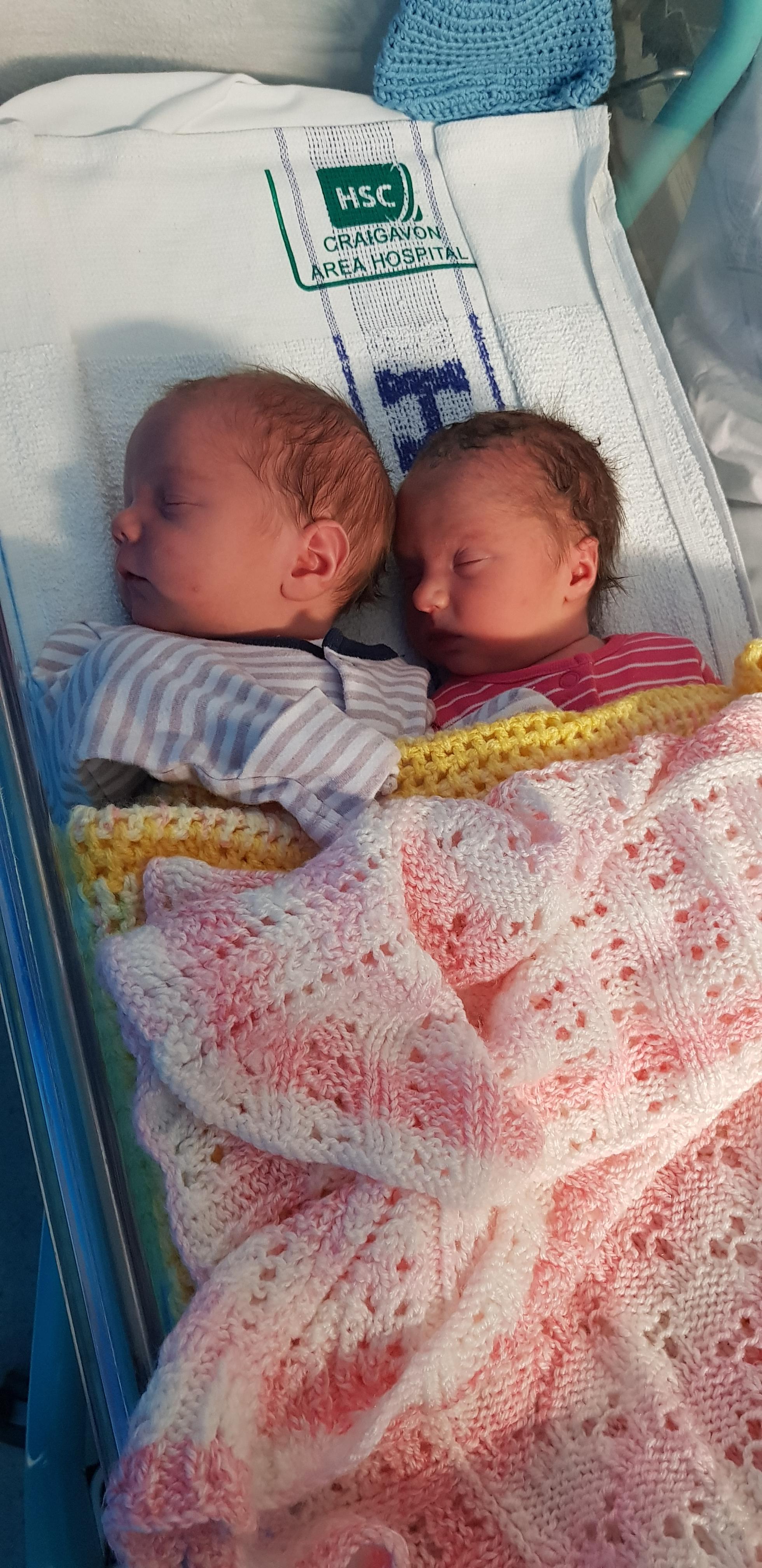 Reddit, meet Harper and Theo. Born yesterday by csection on their 37
