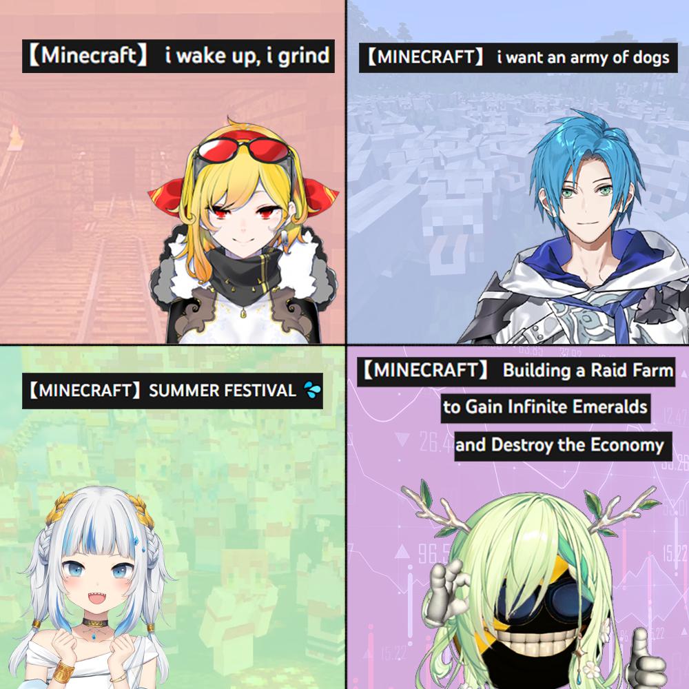 Minecraft compass r/Hololive