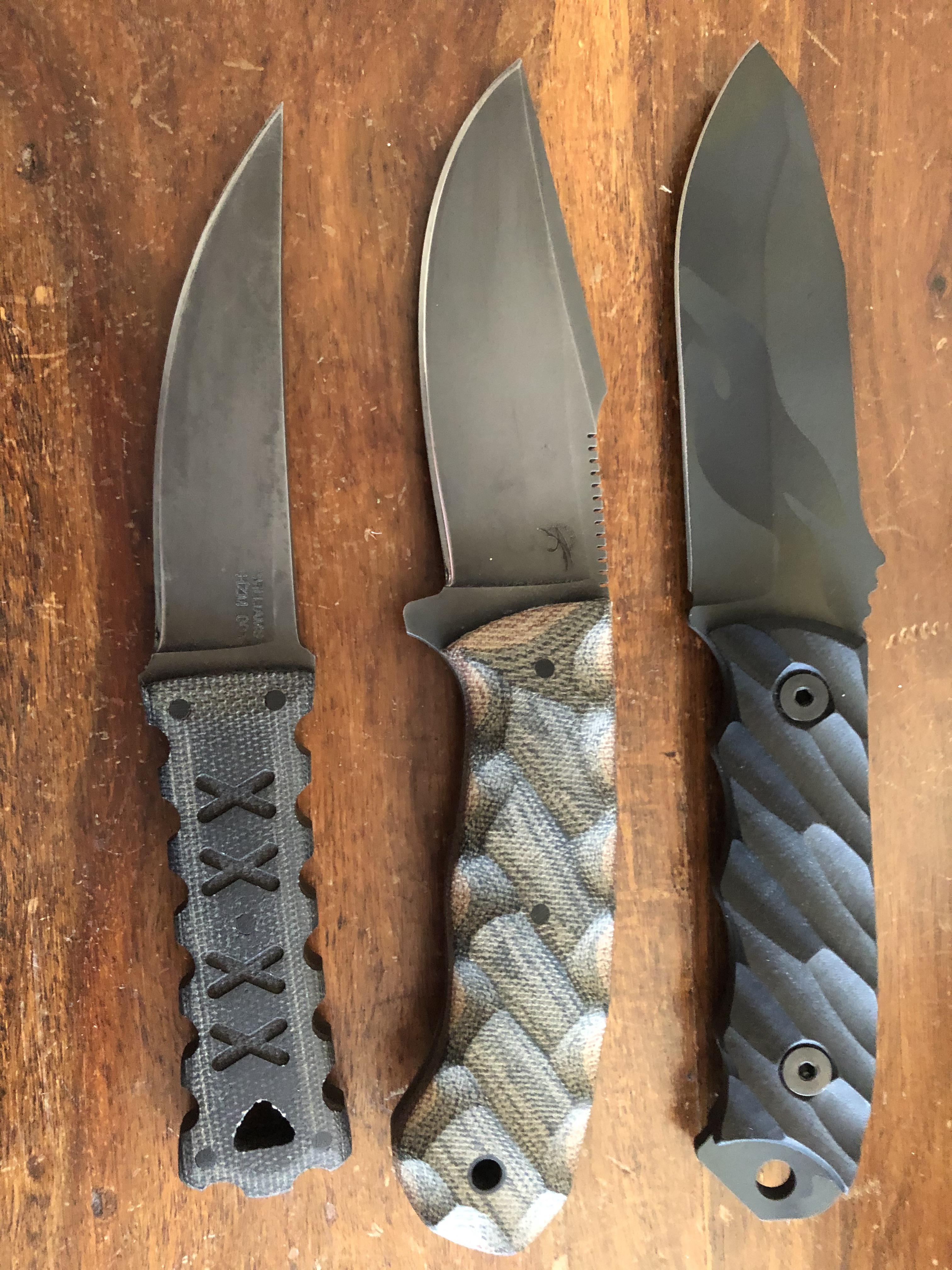 Christmas was good,Williams, Winkler, Half Face Blades r/knives