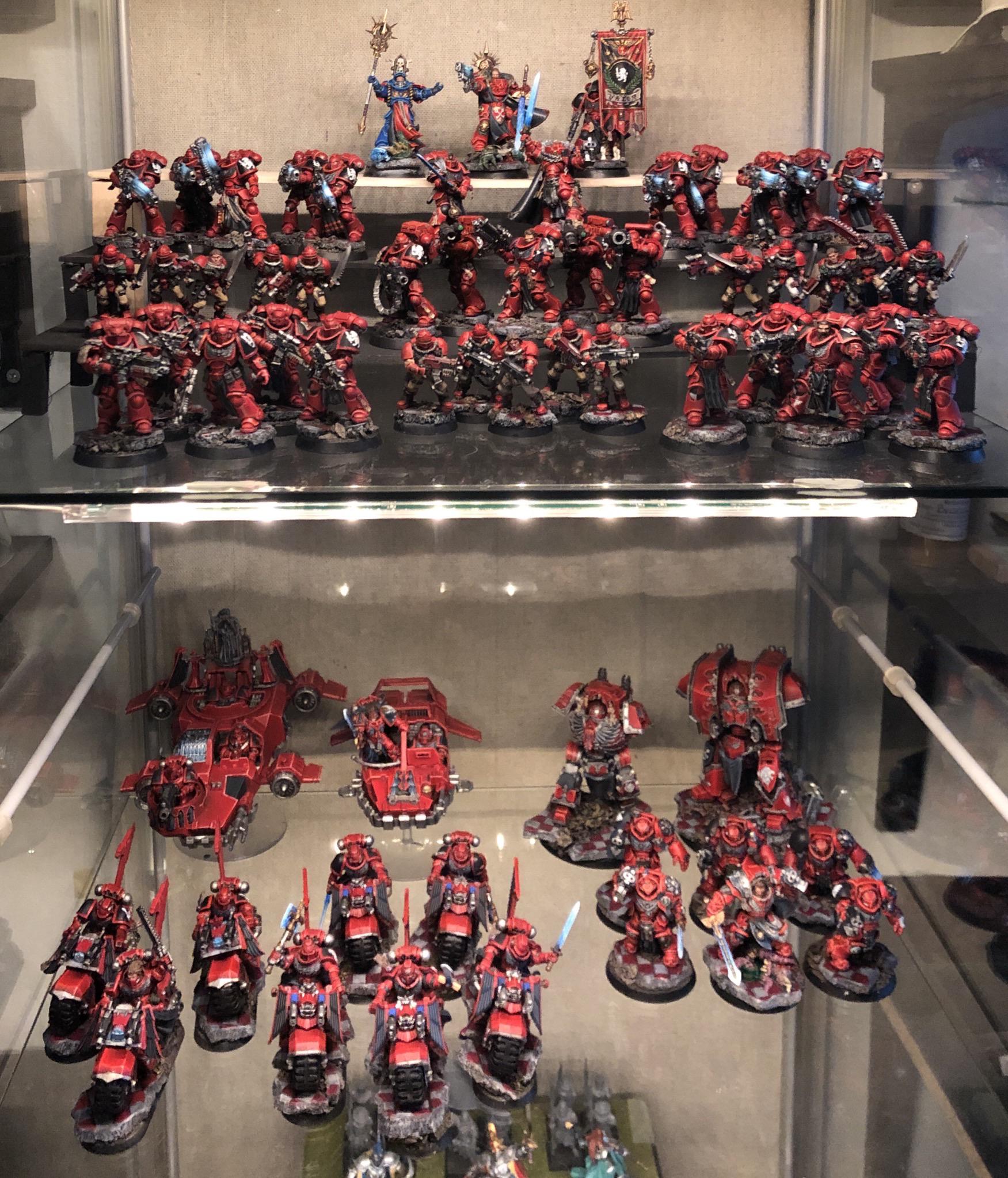 Full Army Friday Dark Angels Successor, Knights of the Crimson Order r/Warhammer40k