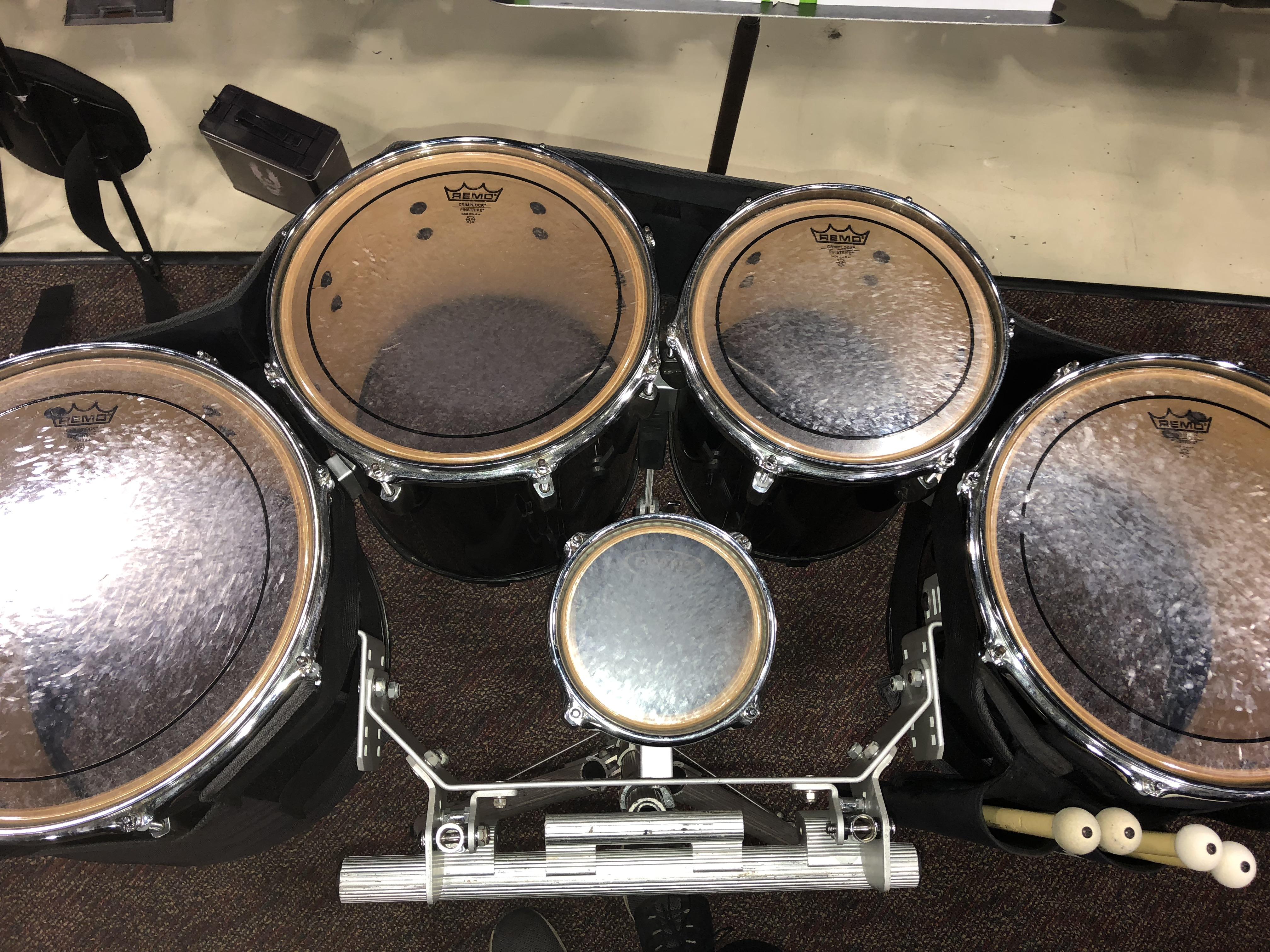 I play Tenors for marching band, this set has been used for many years