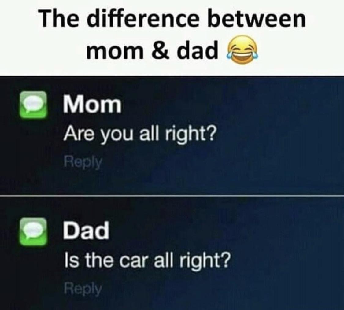 Mom vs Dad memes just aren’t funny