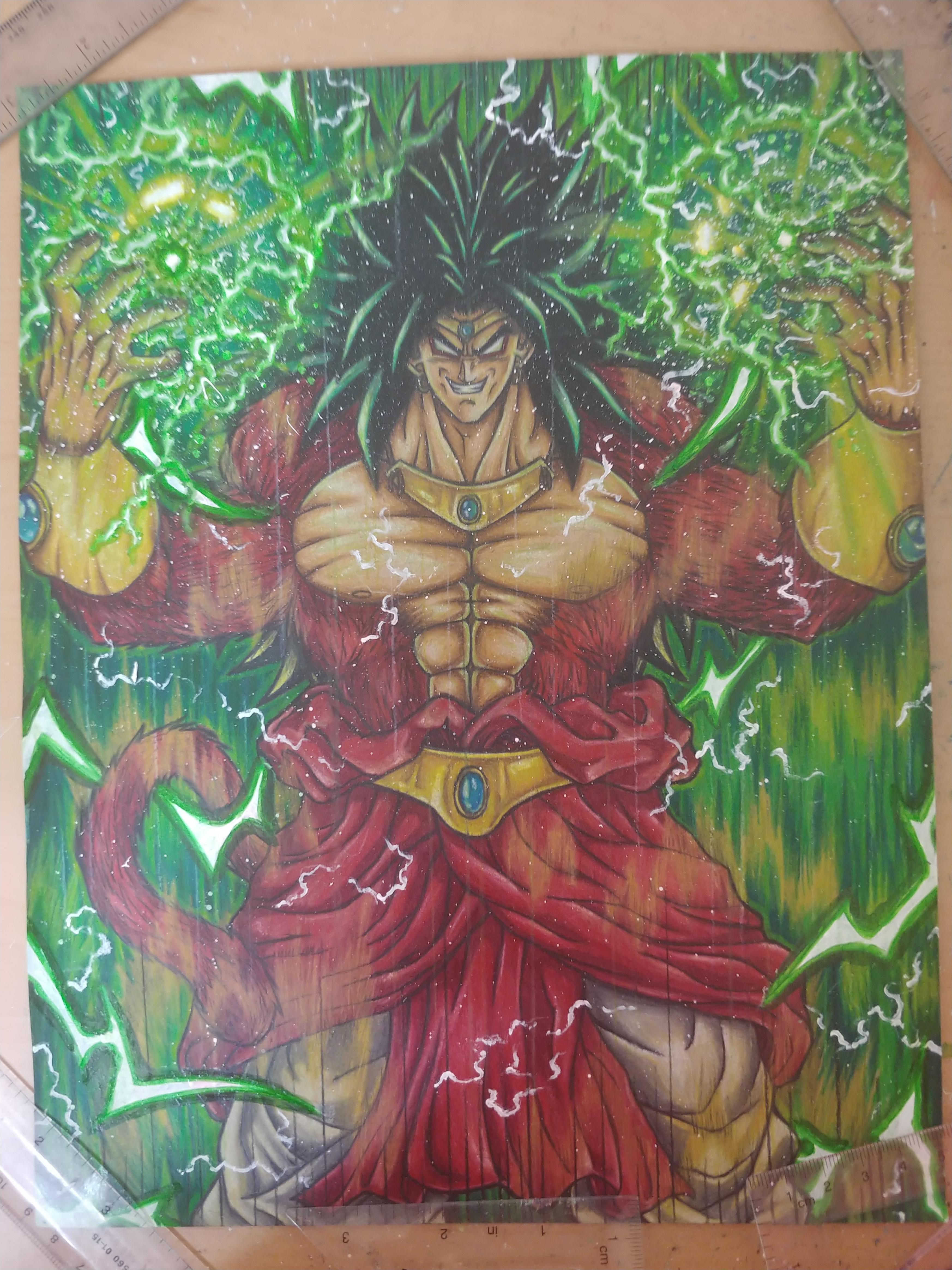 Here's my take on Ssj4 Broly! dbz