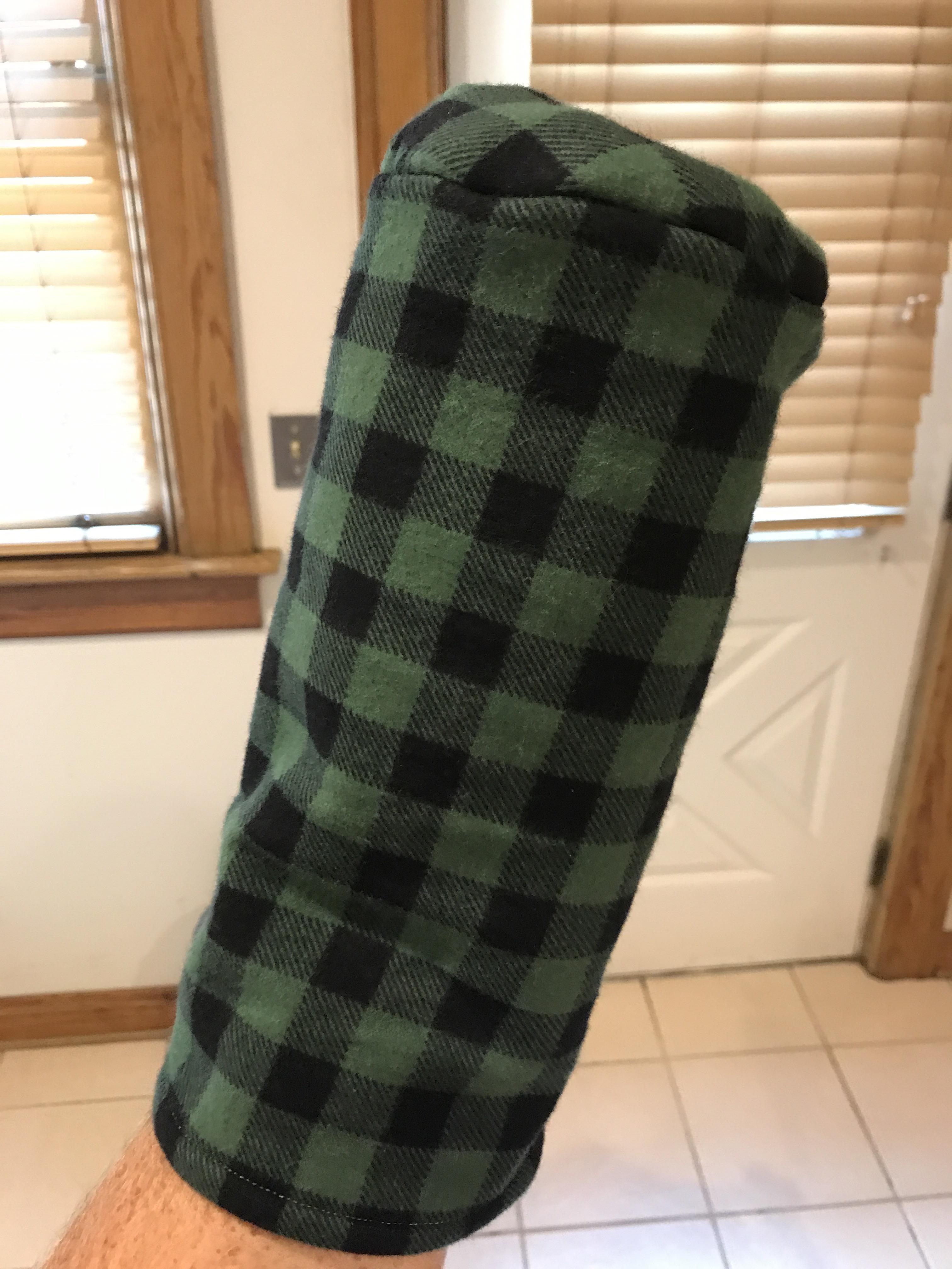 First project! Made a golf head cover today. Need to learn how to match