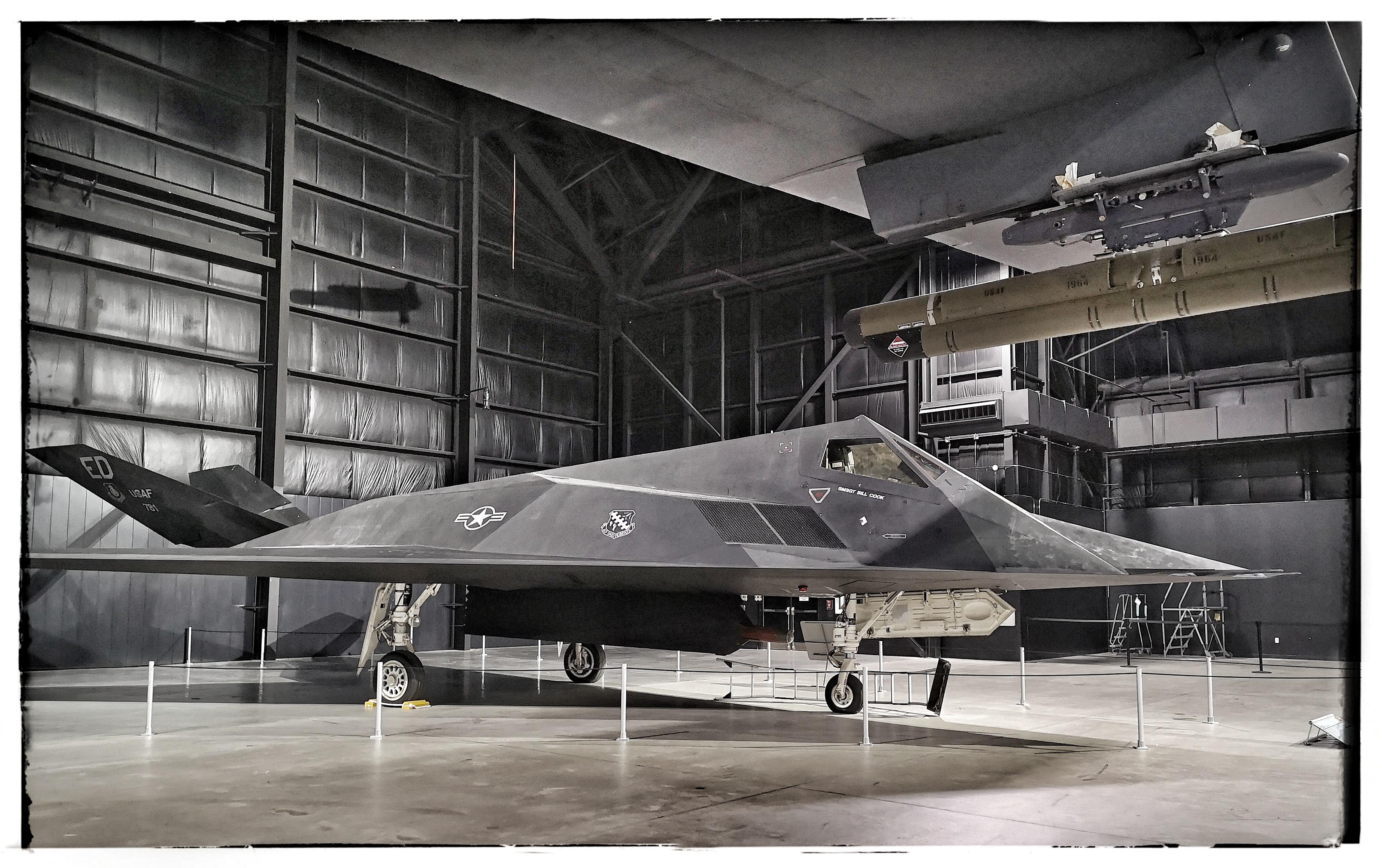 F117 Nighthawk at the National Airforce Museum r/aviation
