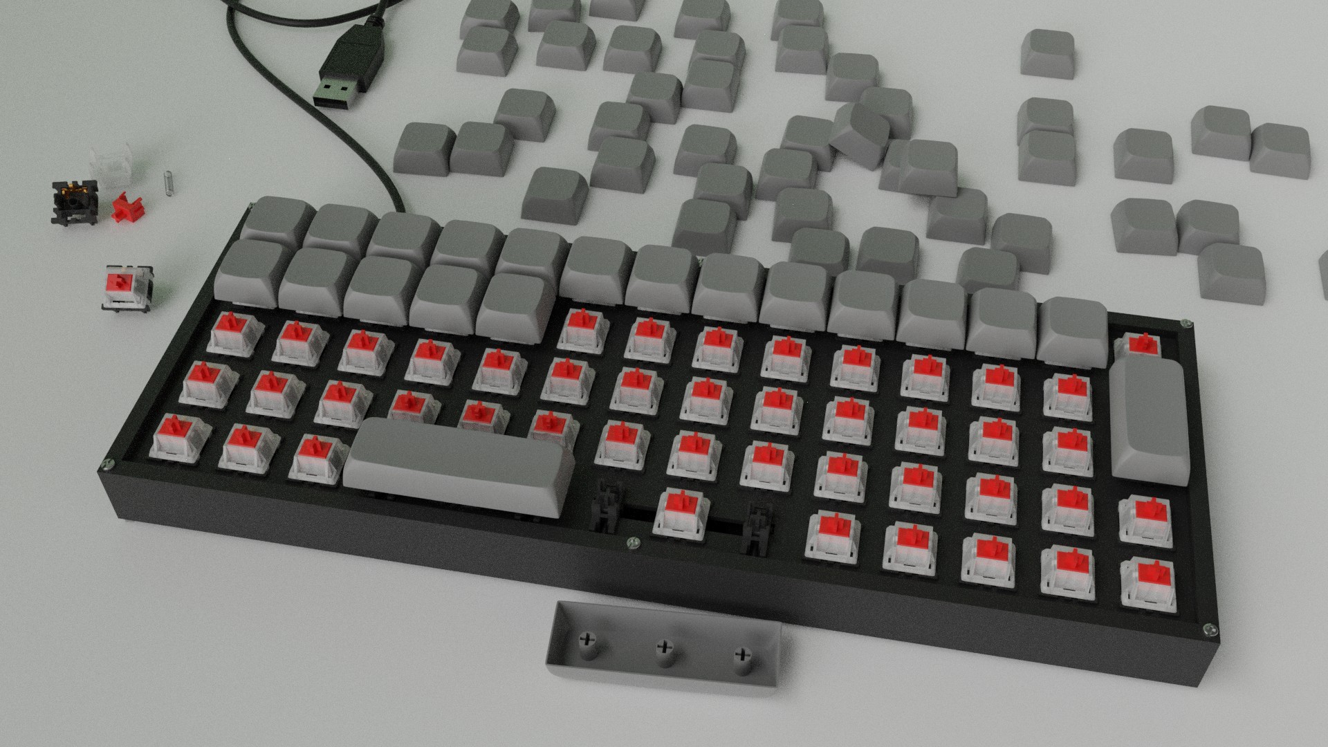 Keyboard build r/blender