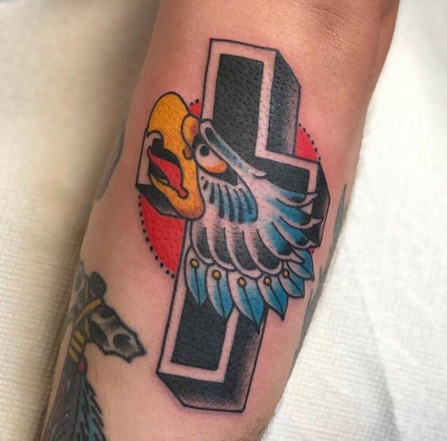 Got zapped yesterday by Thad Jackson Resurrected Tattoo