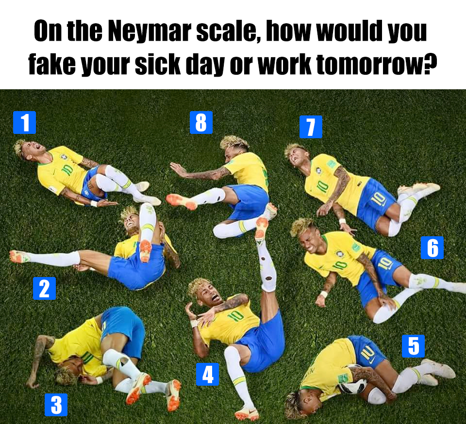 Hilarious Neymar meme funny