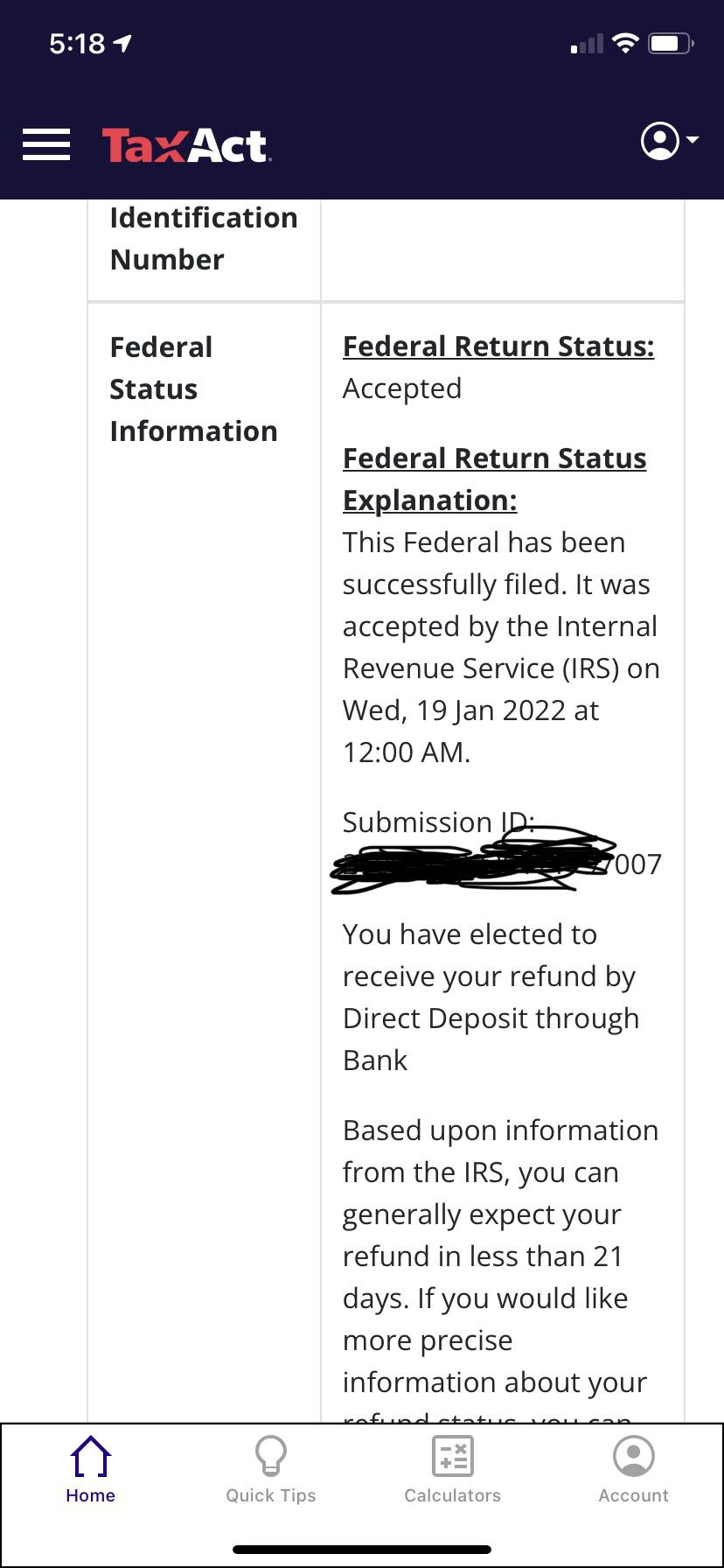 I never received my 2020 tax refund (I should have